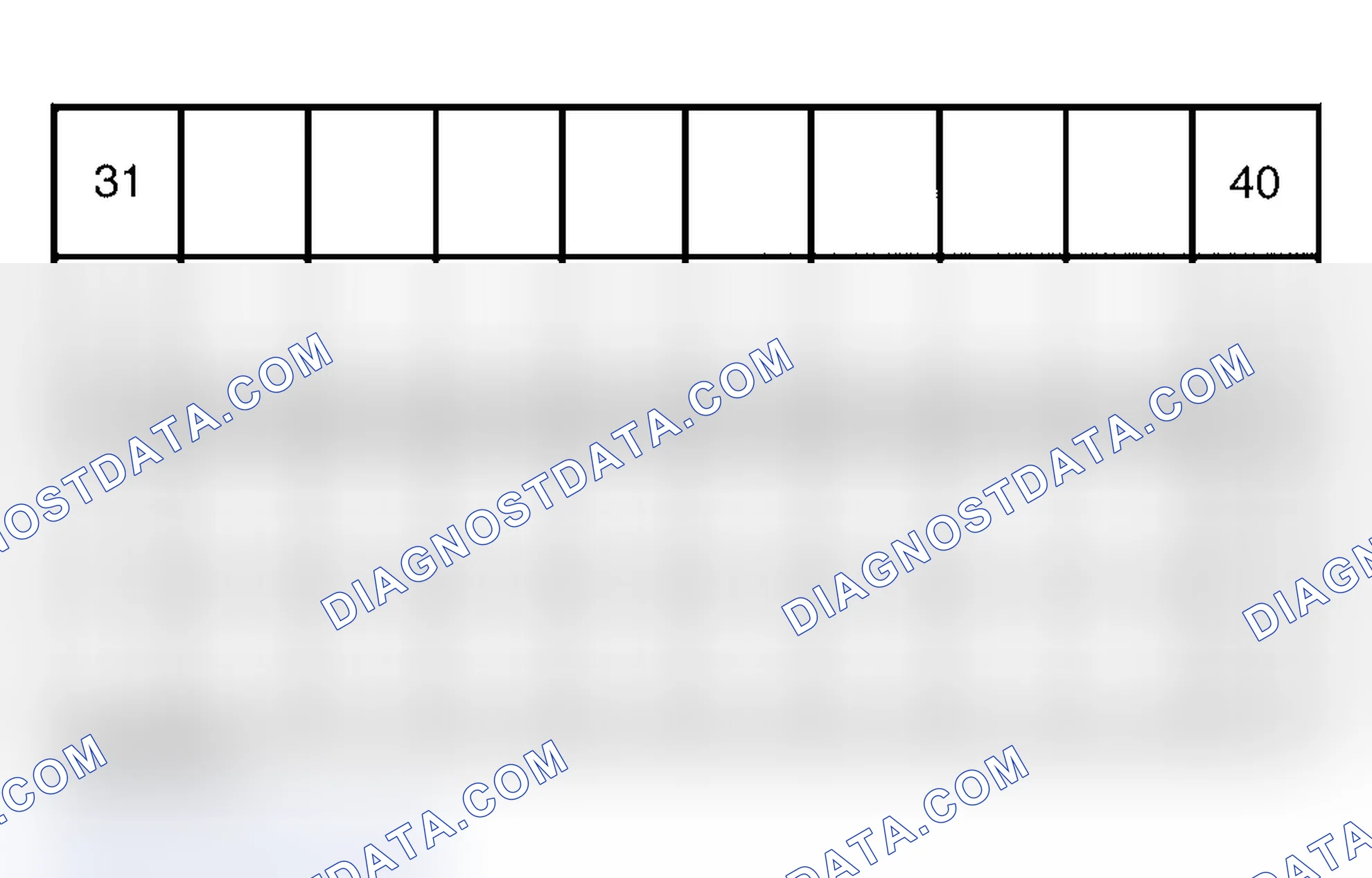 Scheme 3: IDENTIFYING PCM 40-PIN CONNECTOR