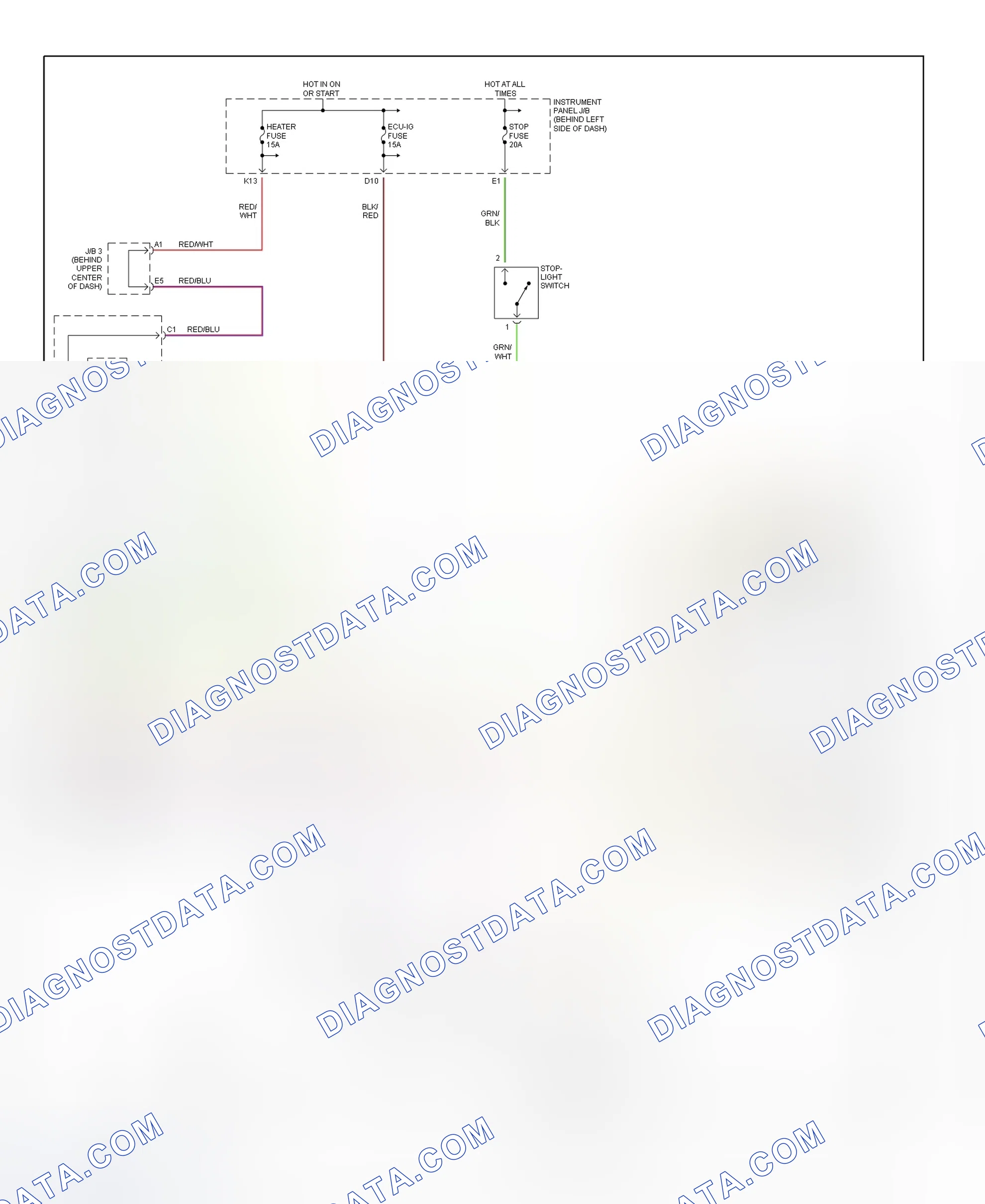 Scheme 21: Anti-Lock Brake System/Traction Control Wiring Diagram (1999-2000 RX300 - 2 Of 2)