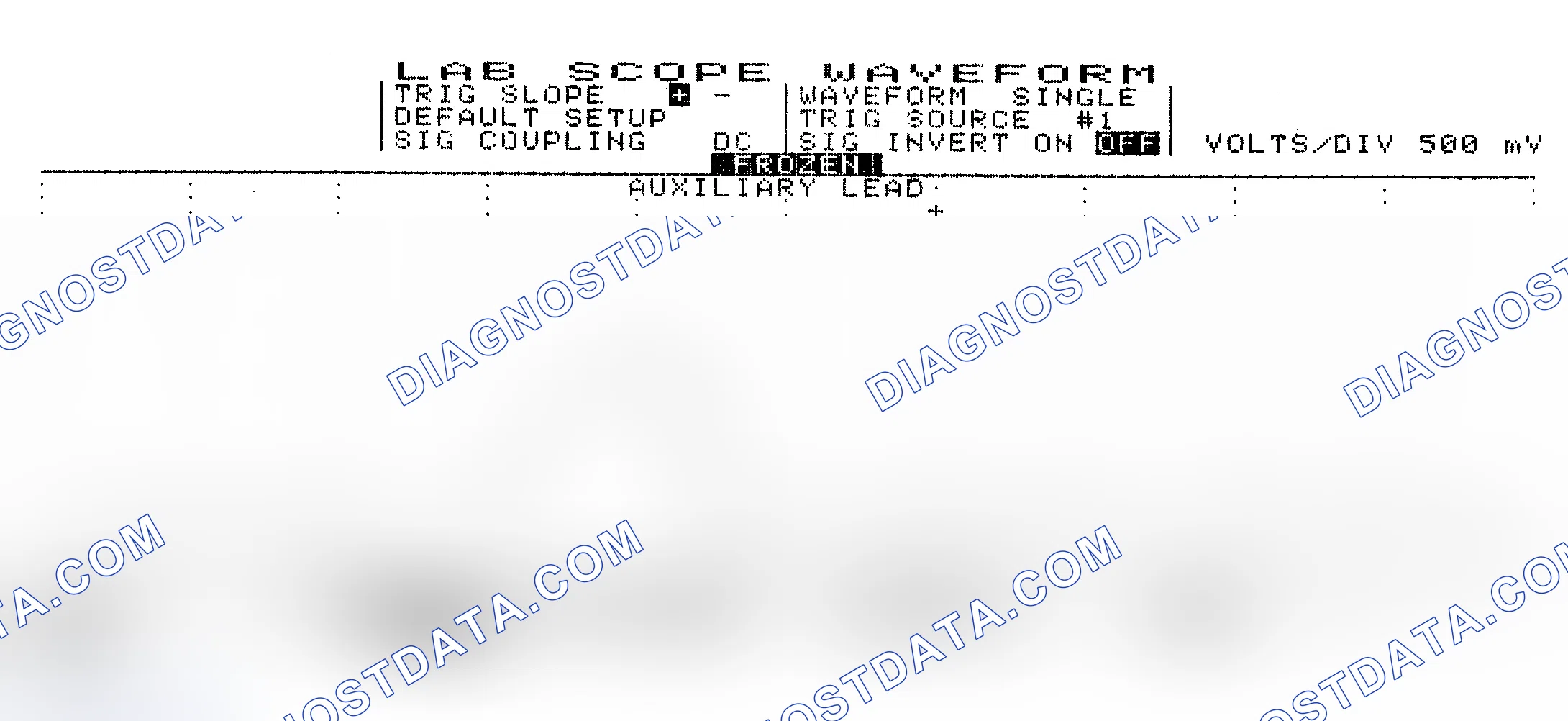 Scheme 10: Single Injector w/Excessive Current Flow - Current Pattern