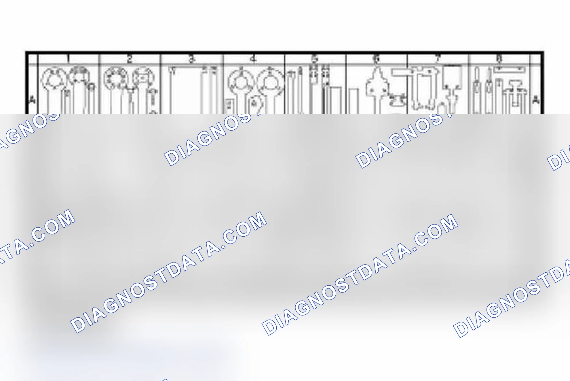 Scheme 56: 00 0 010 Special tool board I complete