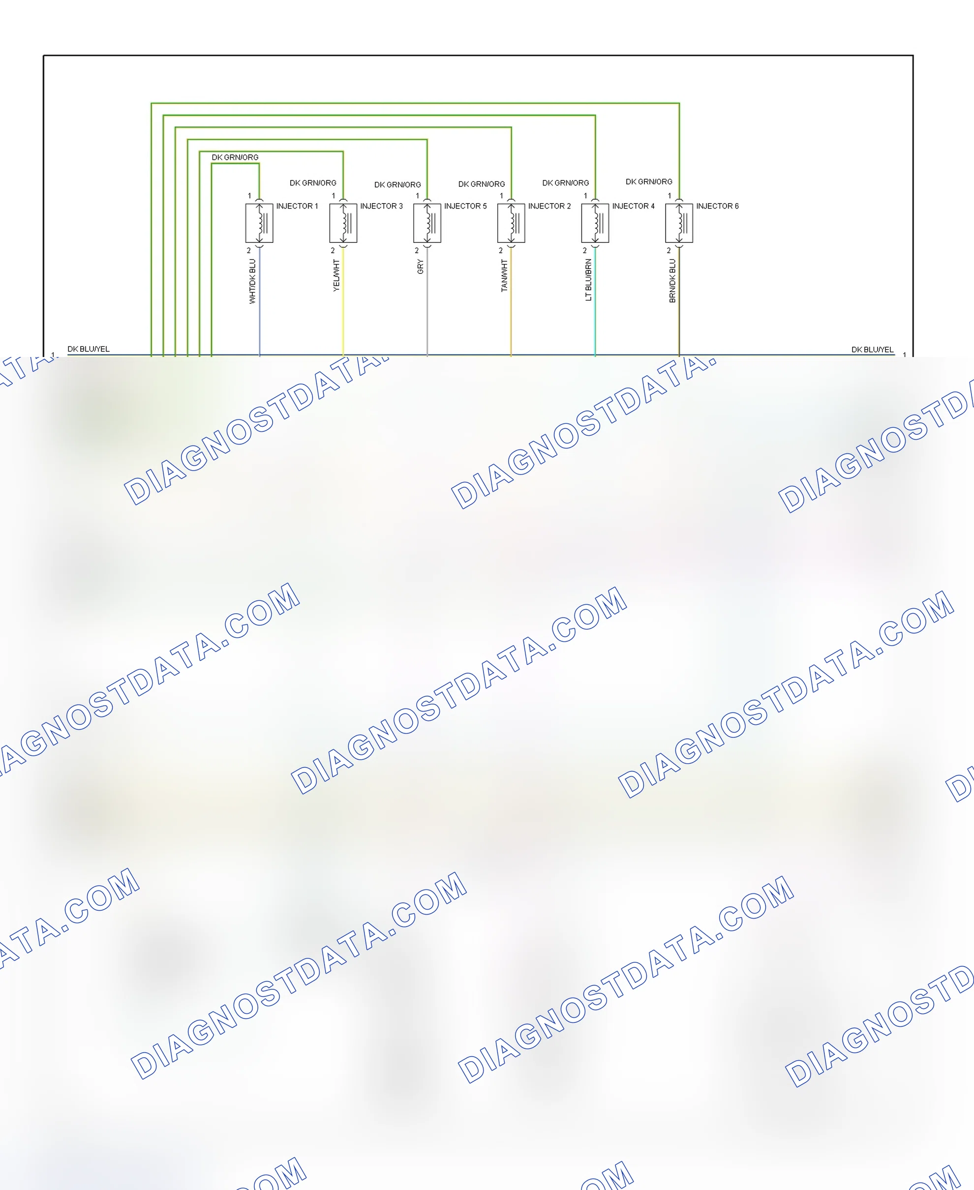 Scheme 17: PCM Wiring Diagram (Caravan, Town & Country, & Voyager - 3.3L, 3.3L Flex-Fuel & 3.8L - 2 Of 3)