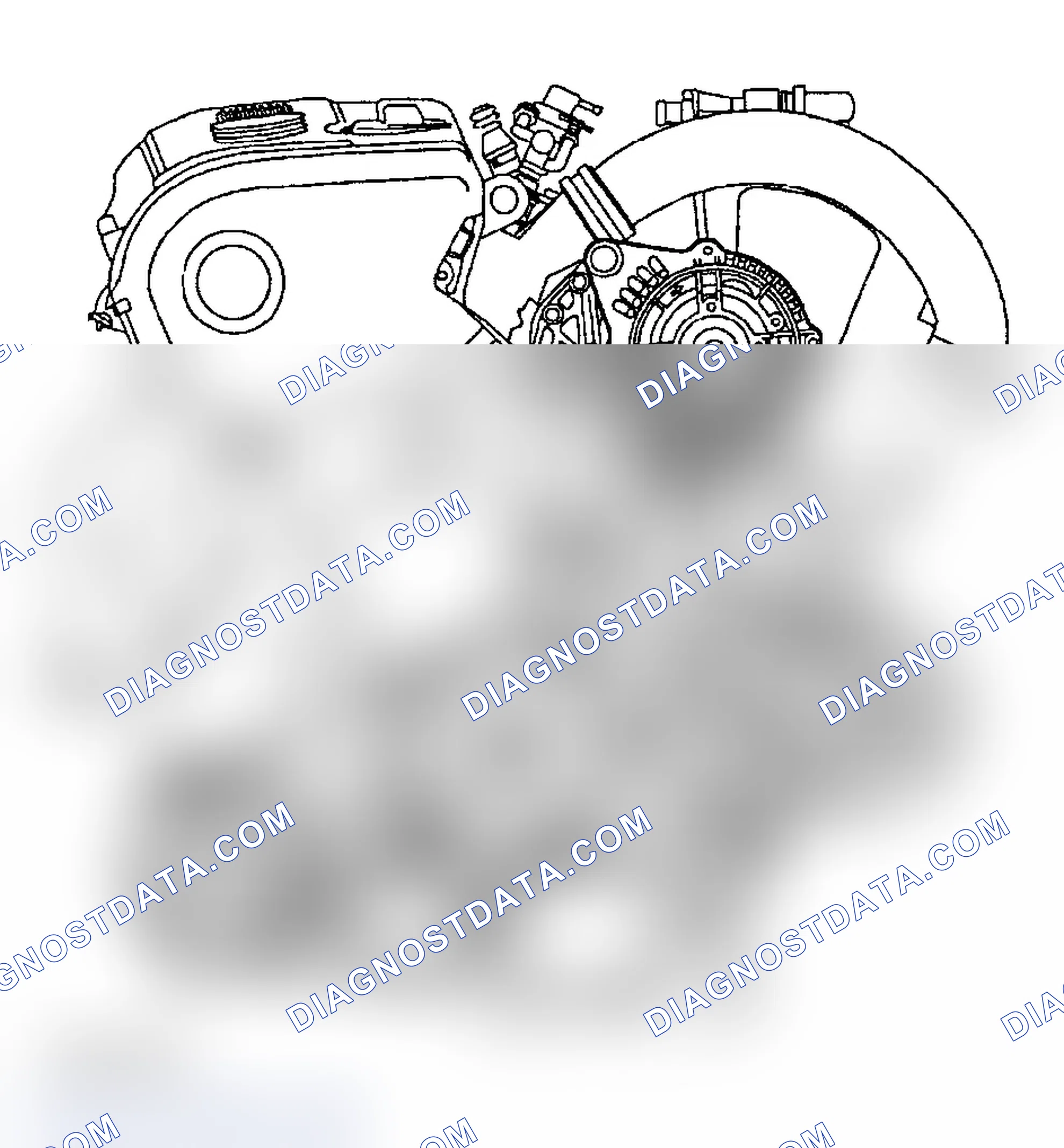Scheme 27: DRIVE BELT ROUTING (1.8L TURBO ENGINE CODES AEB, ATM & ATW)