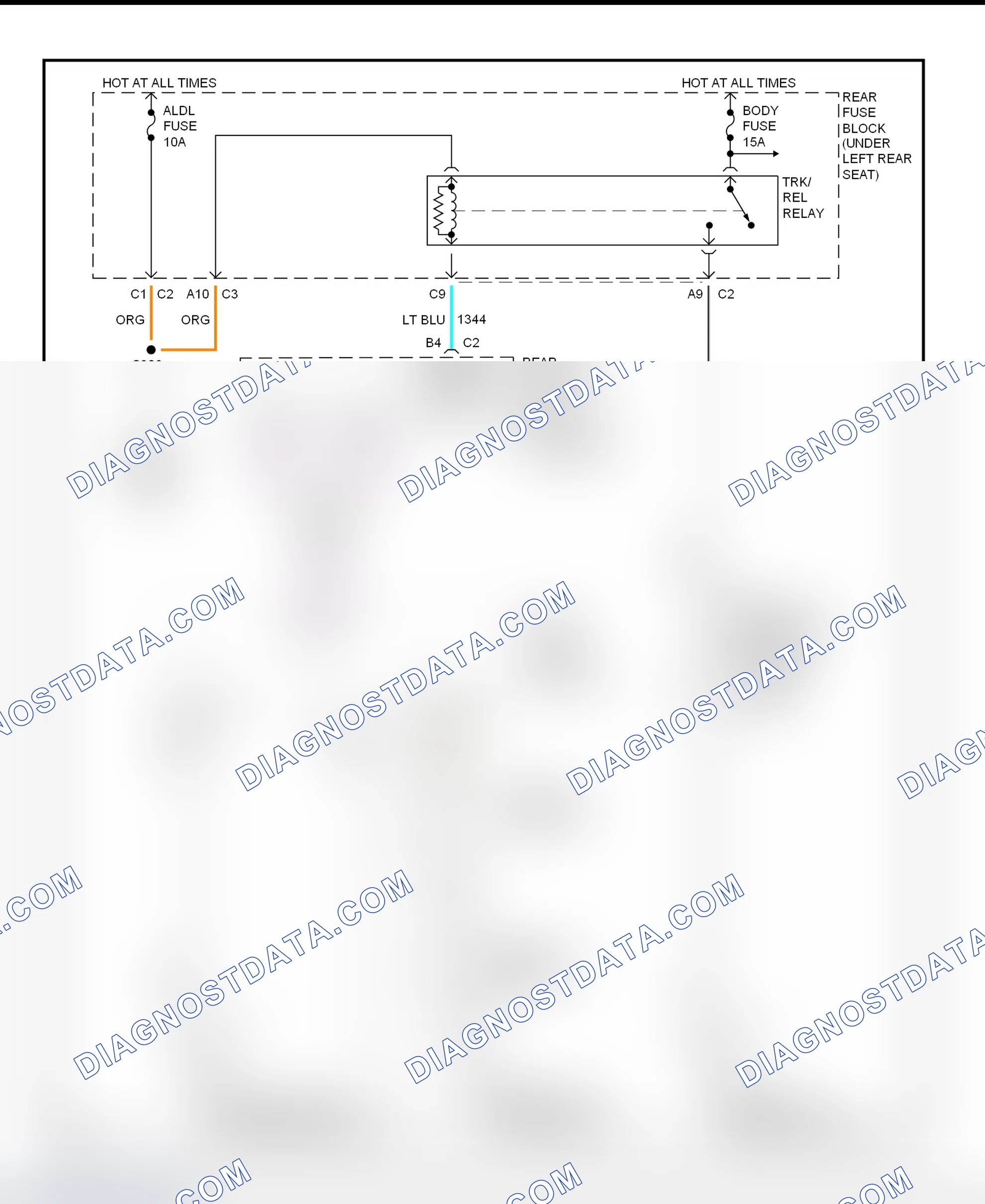 Scheme 45: Trunk Release Circuit