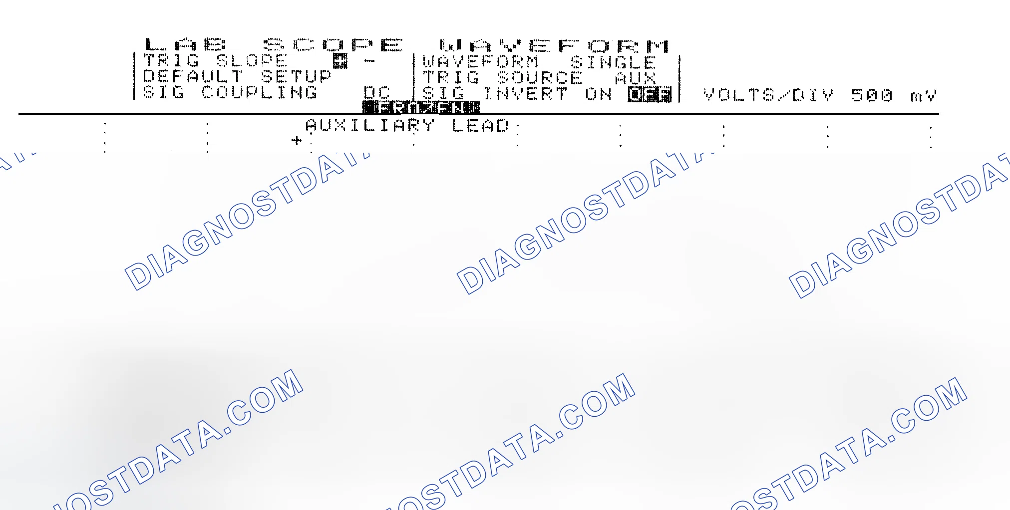 Scheme 14: Single Injector w/Excessive Current Flow - Current Pattern