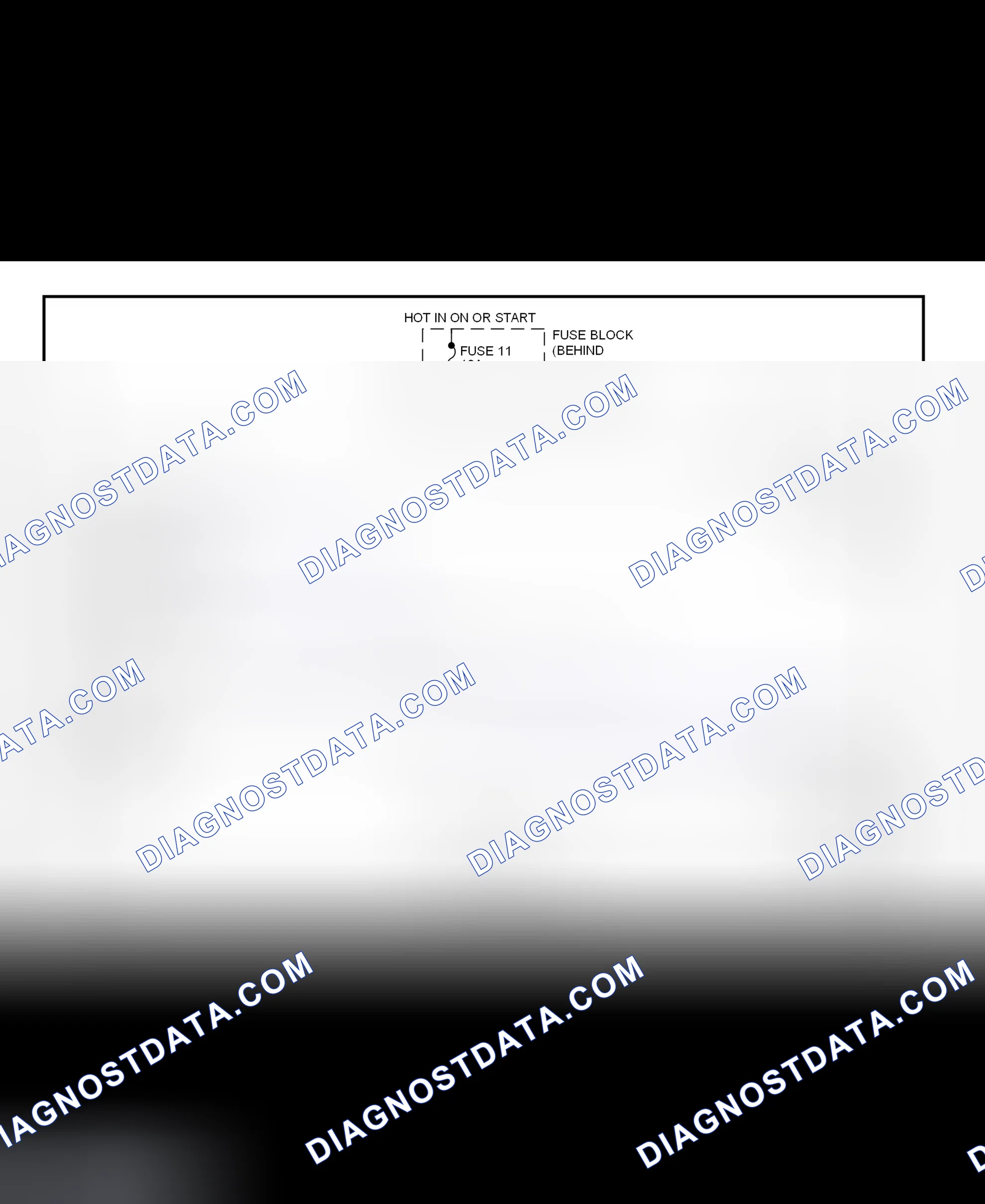 Scheme 14: Shift Lock System Circuit Diagram (1997 Nissan Pickup)