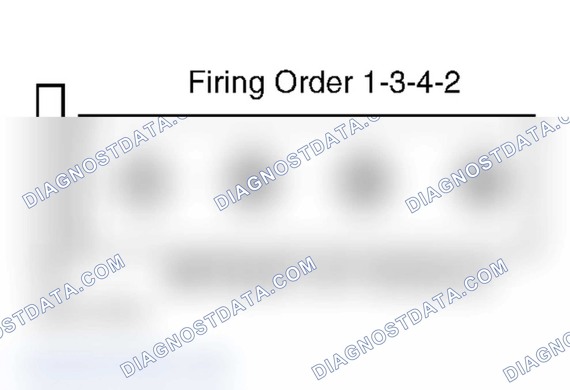 Scheme 1: Firing Order (2.3L)