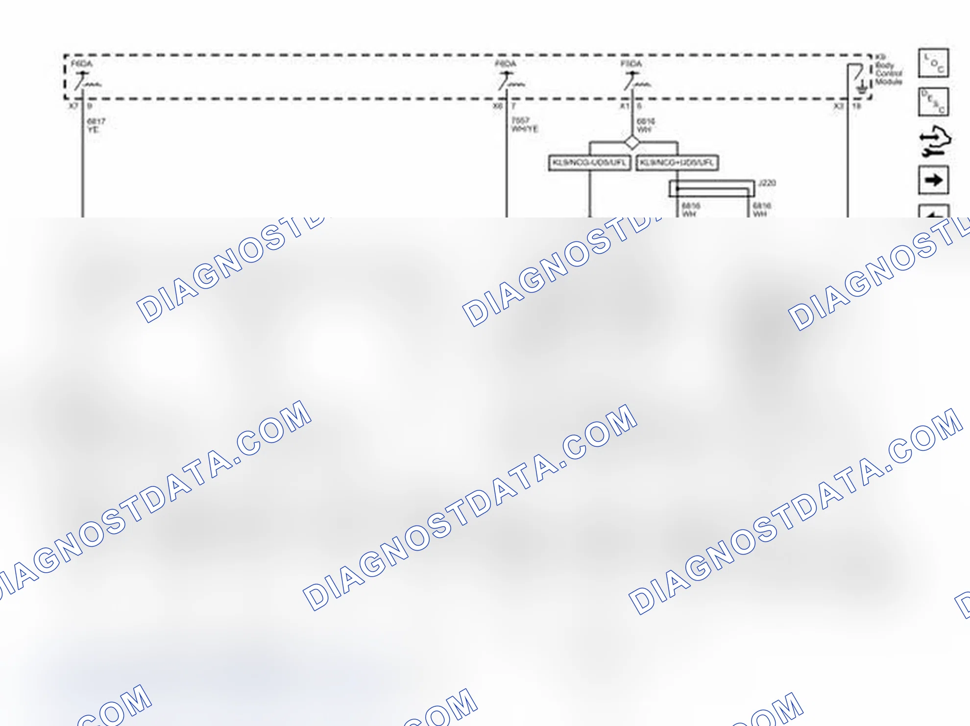 Scheme 72: Door, Sunroof, Instrument Panel Switches, and Accent Lamps