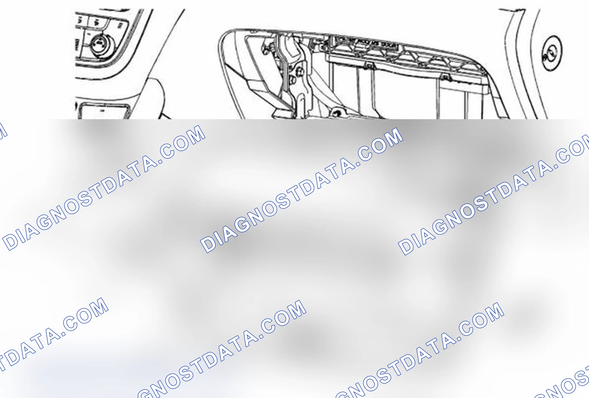 Scheme 115: Instrument Panel Compartment Replacement