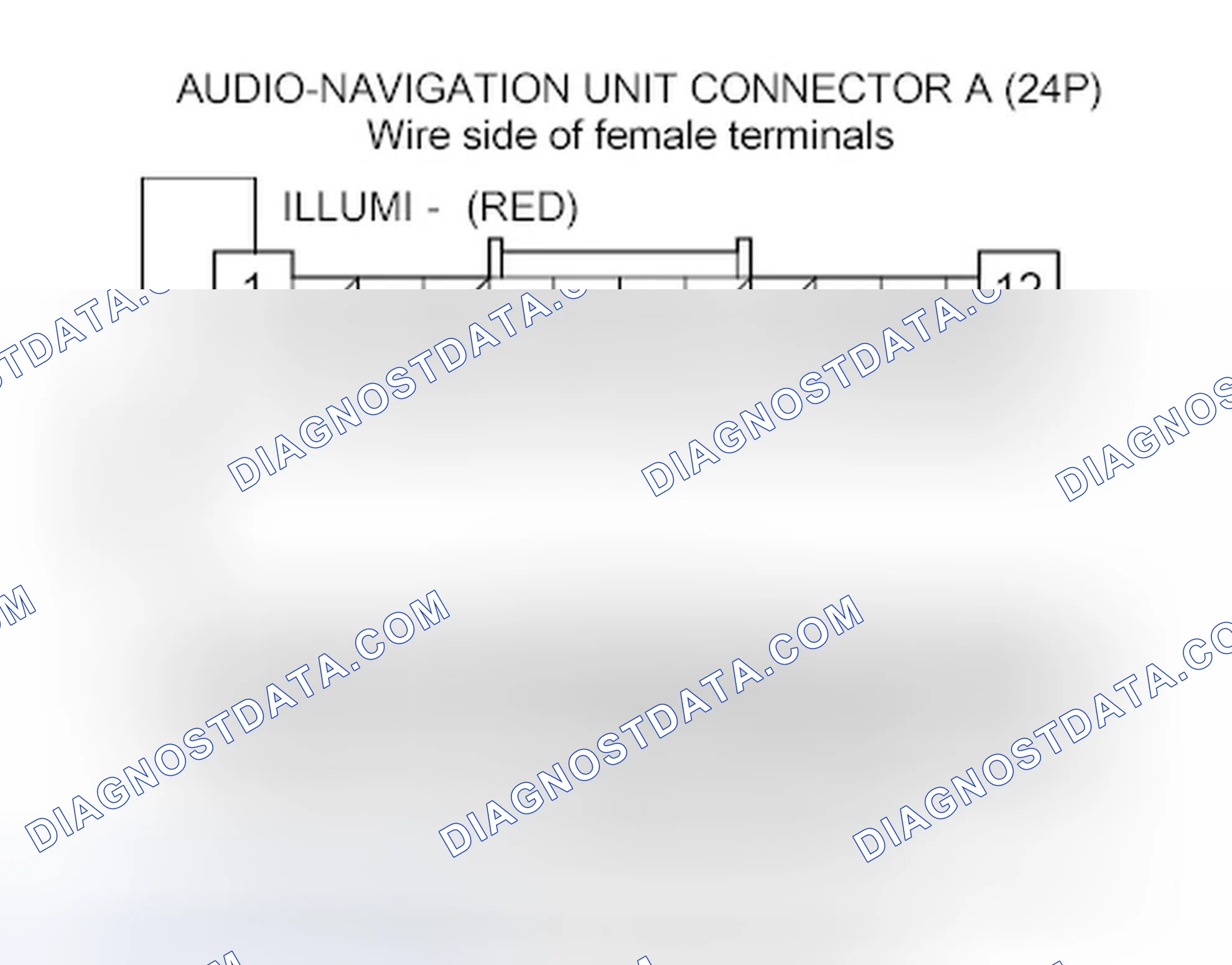 Scheme 108: Navigation Unit Button Illumination Does Not Work (With Navigation)