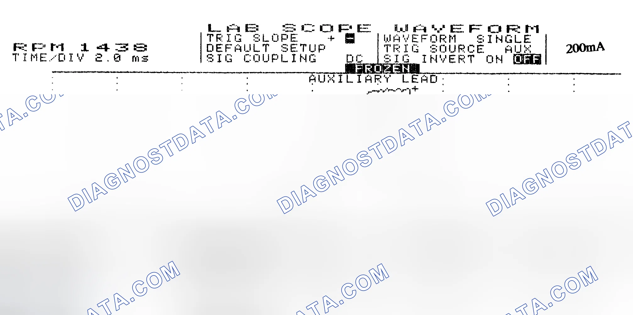 Scheme 15: Single Injector w/Normal Current Flow - Current Pattern