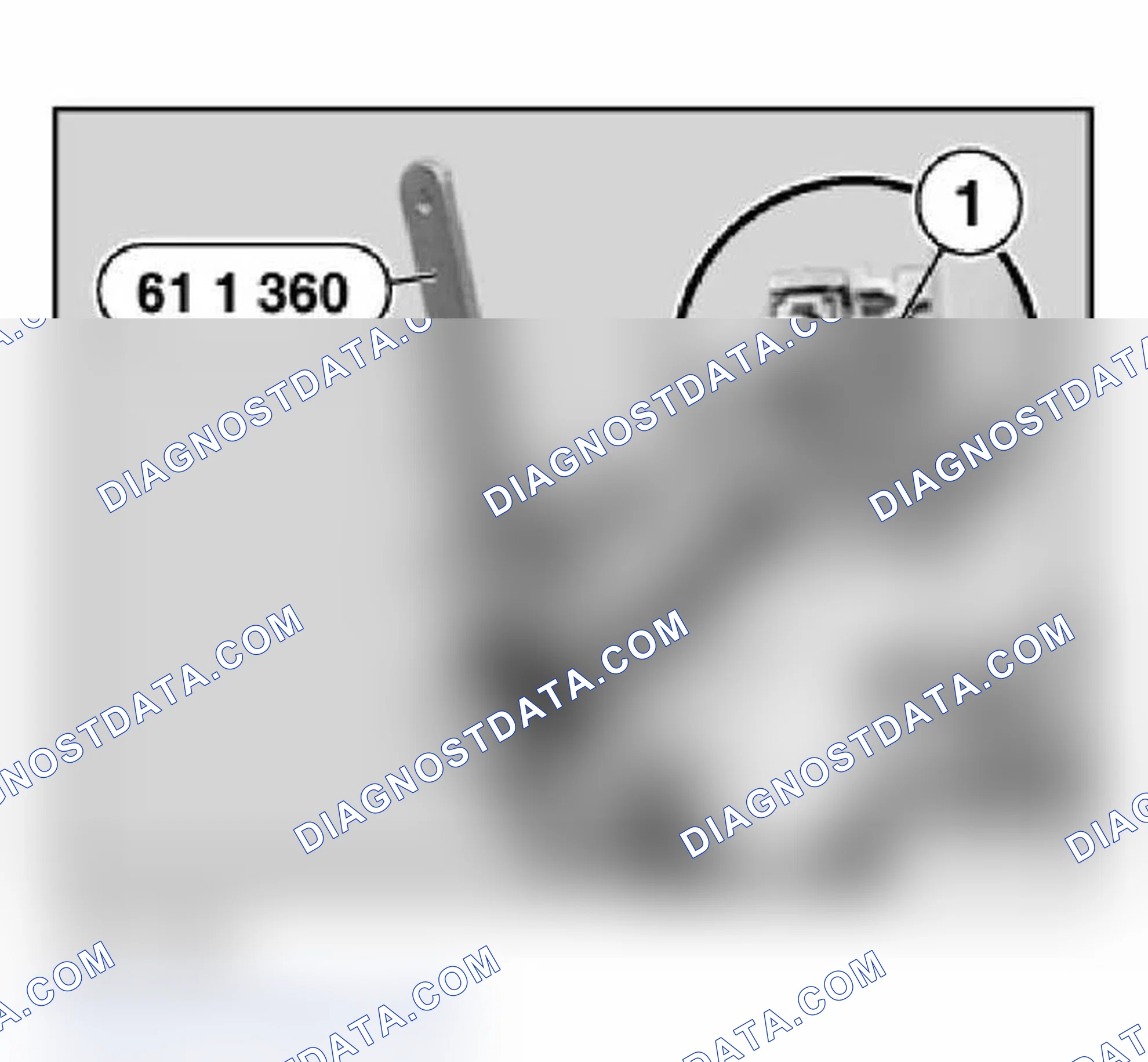 Scheme 60: 61 13 ... Base of tab connector housings