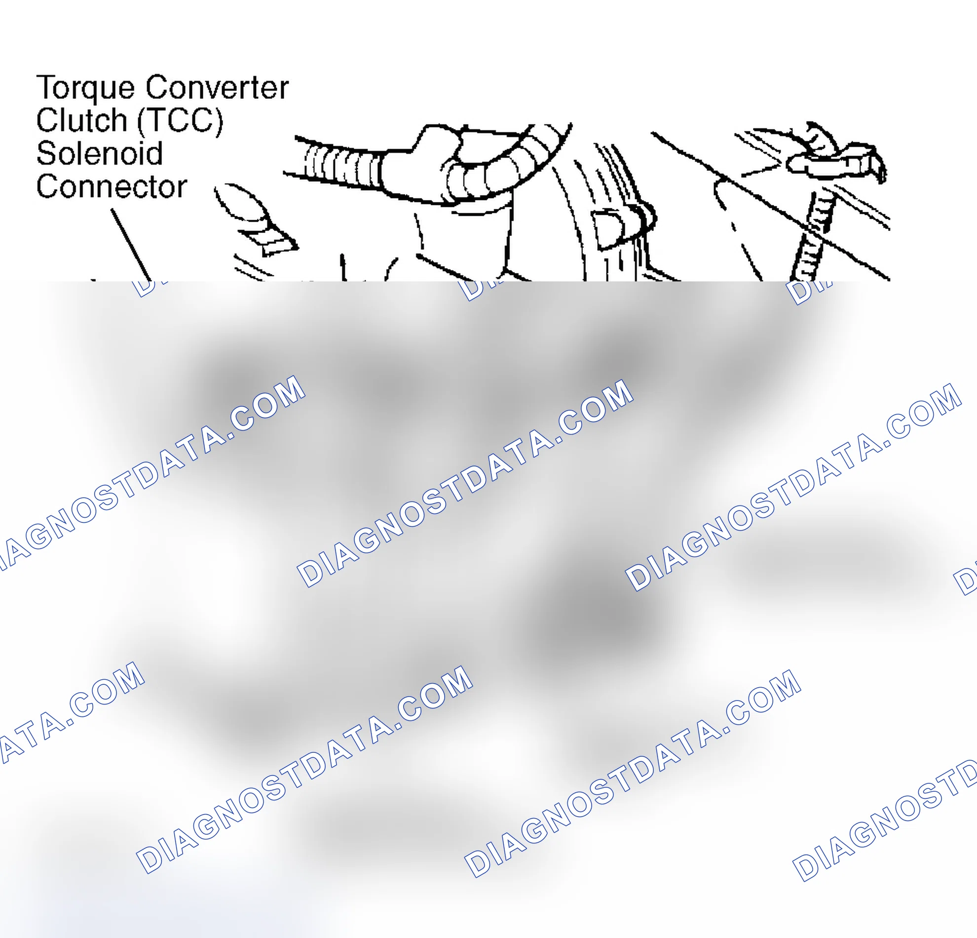 Scheme 105: TEST TC-12A - TORQUE CONVERTER CLUTCH SOLENOID/TRANS RELAY CKTS