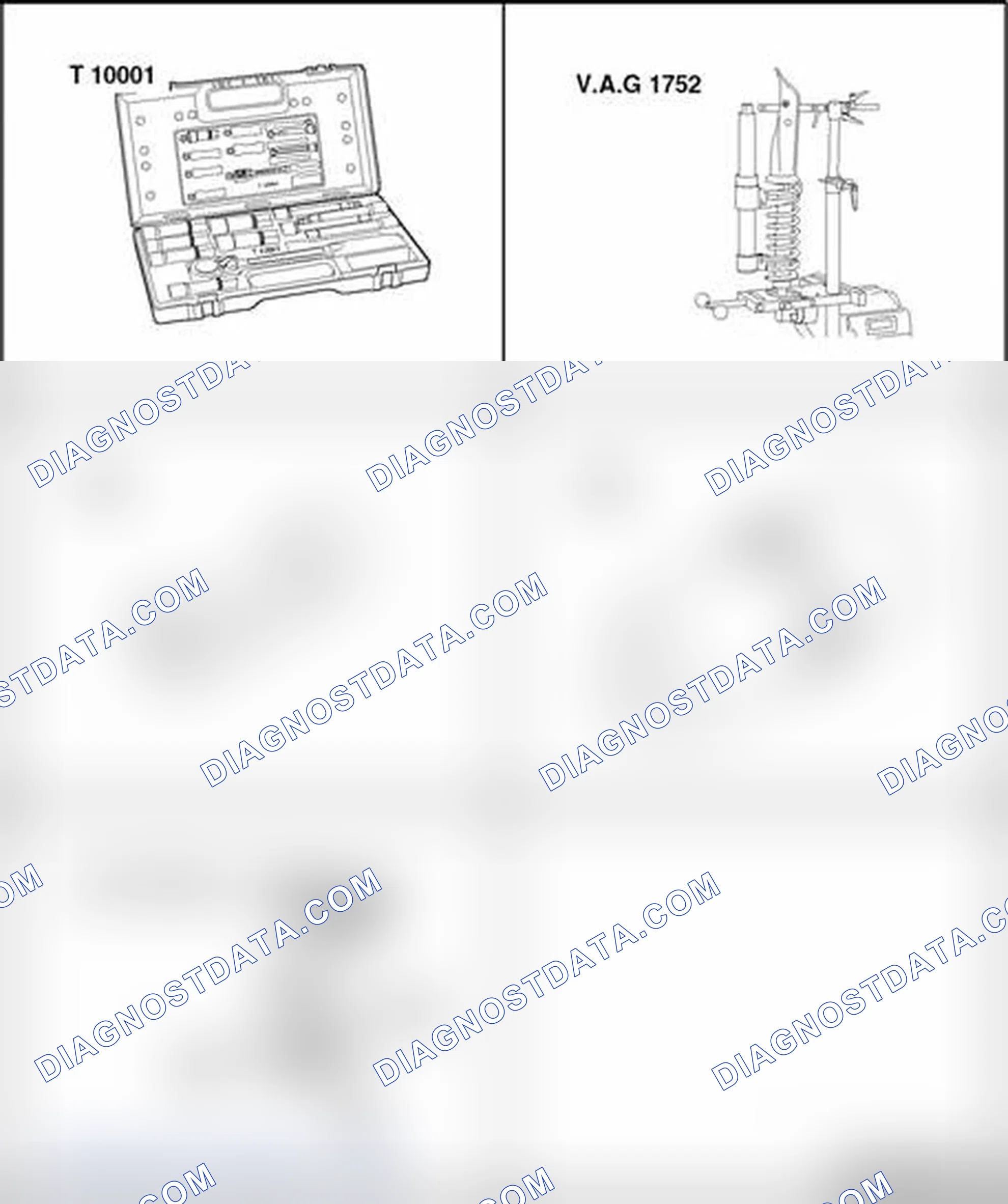 Scheme 941: Suspension strut/coil spring, removing and installing