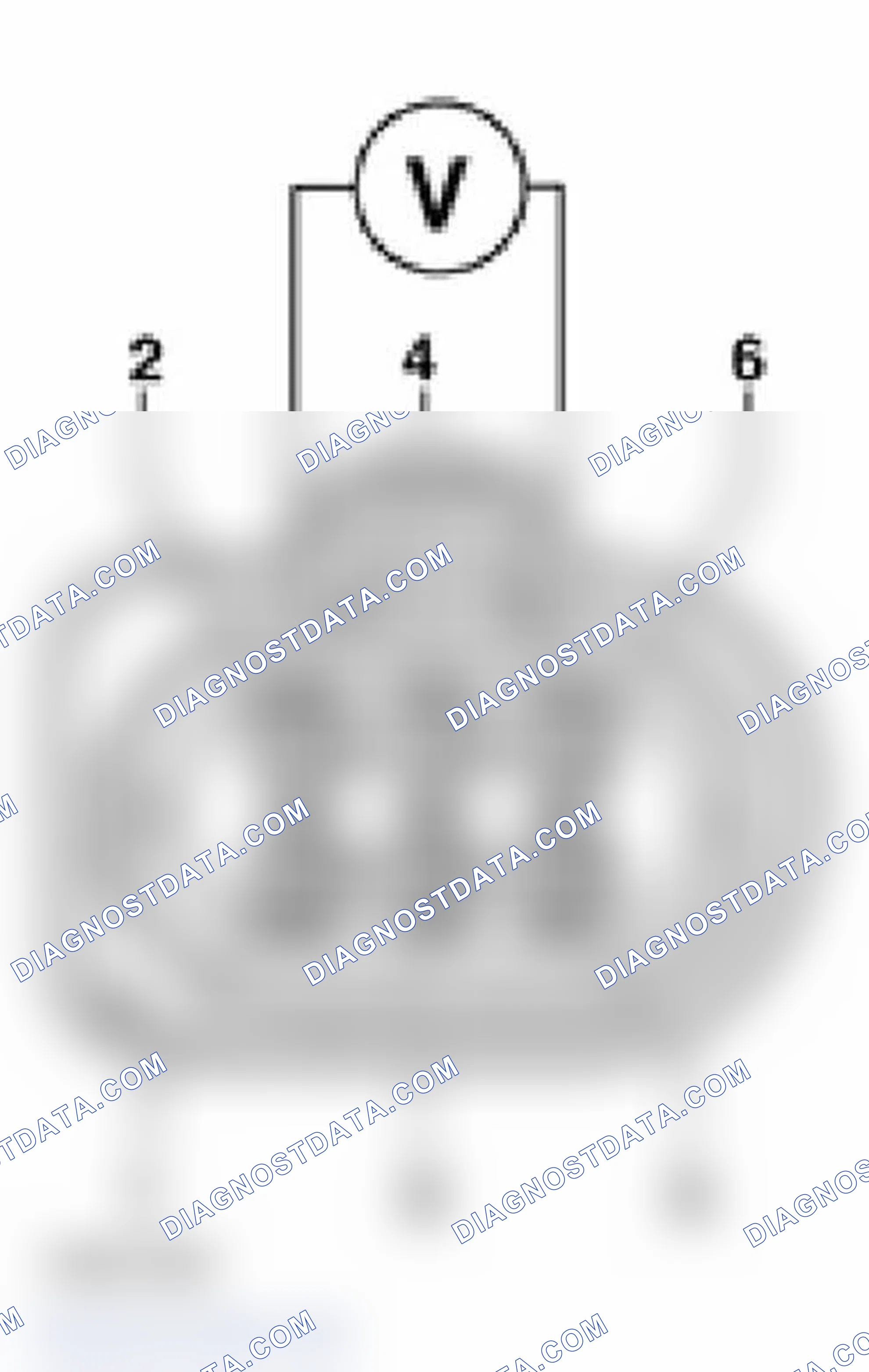 Scheme 651: Checking voltage supply and wiring to control module