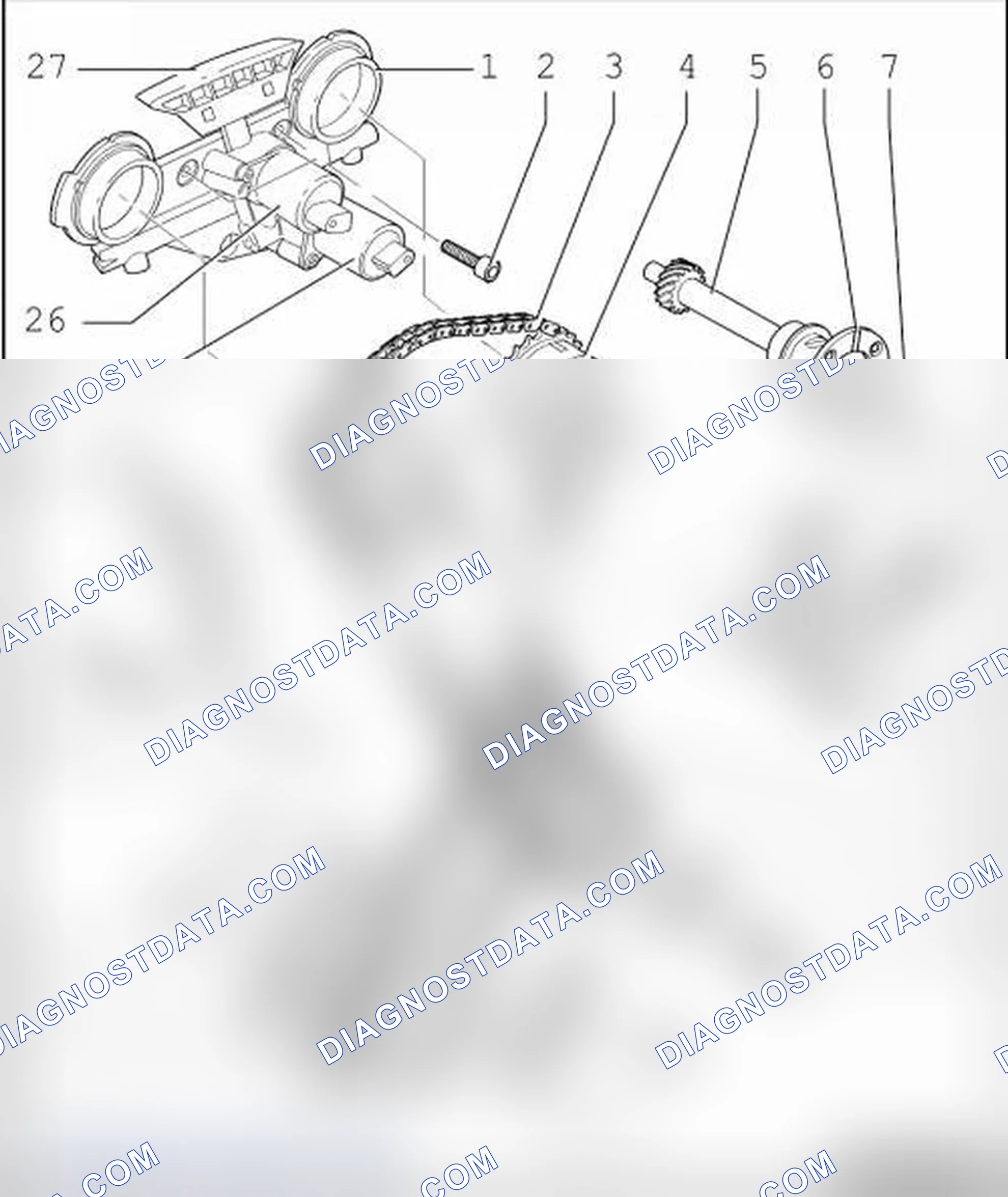 Scheme 363: TIMING CHAIN COMPONENT OVERVIEW