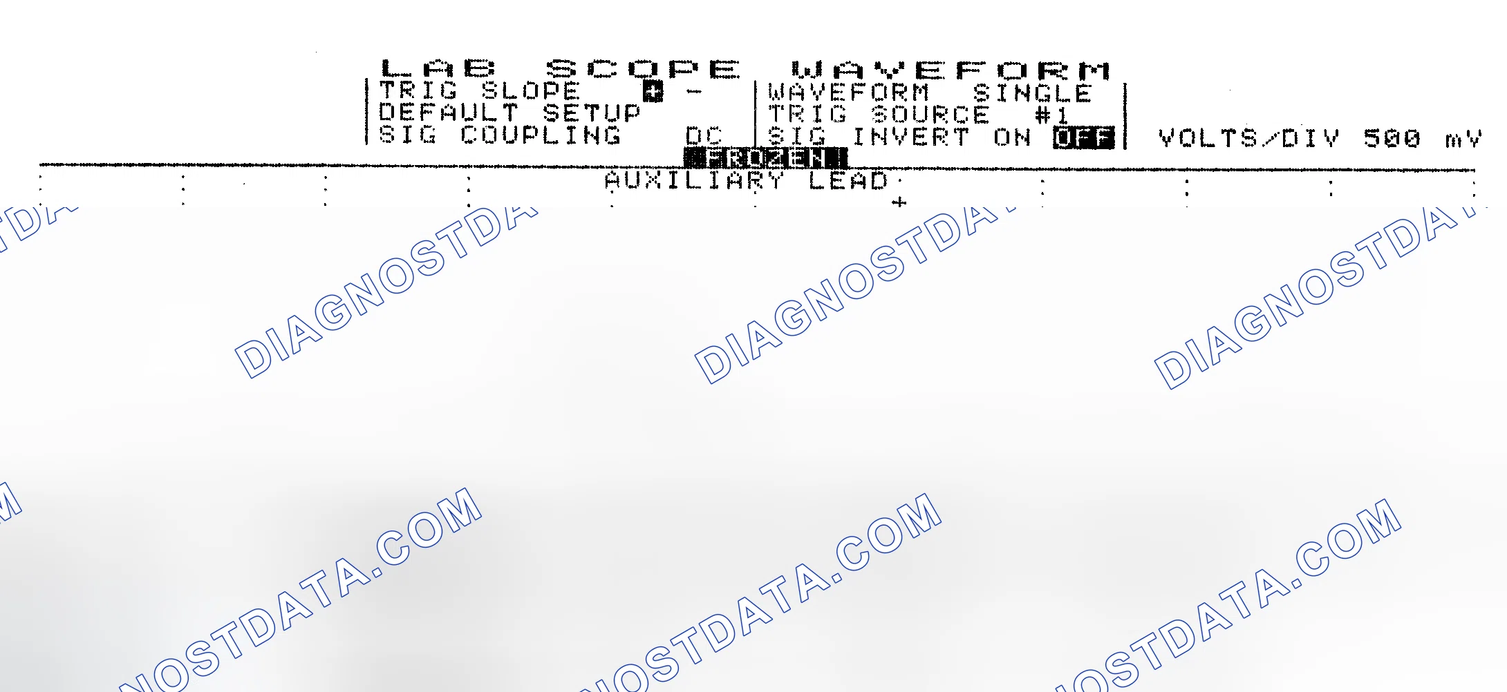 Scheme 10: Single Injector w/Excessive Current Flow - Current Pattern