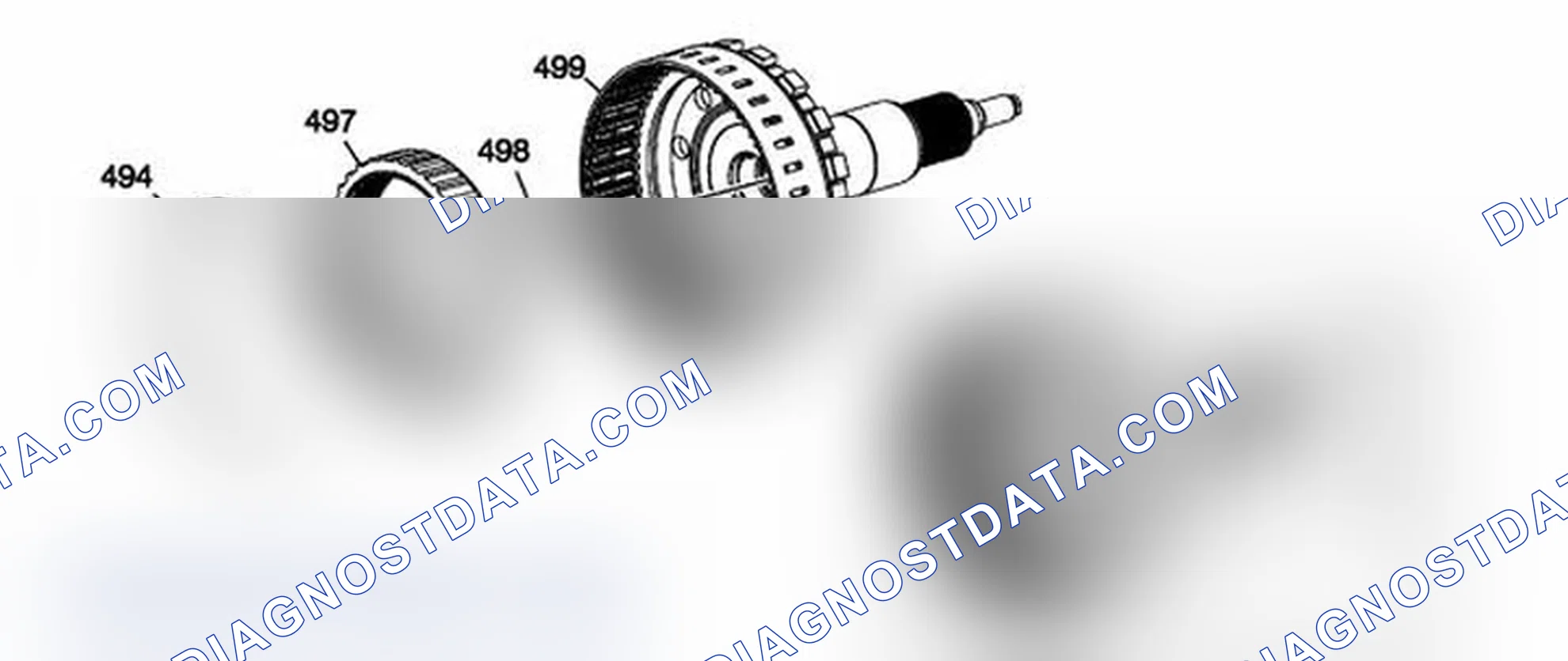Scheme 150: Output Shaft Assembly