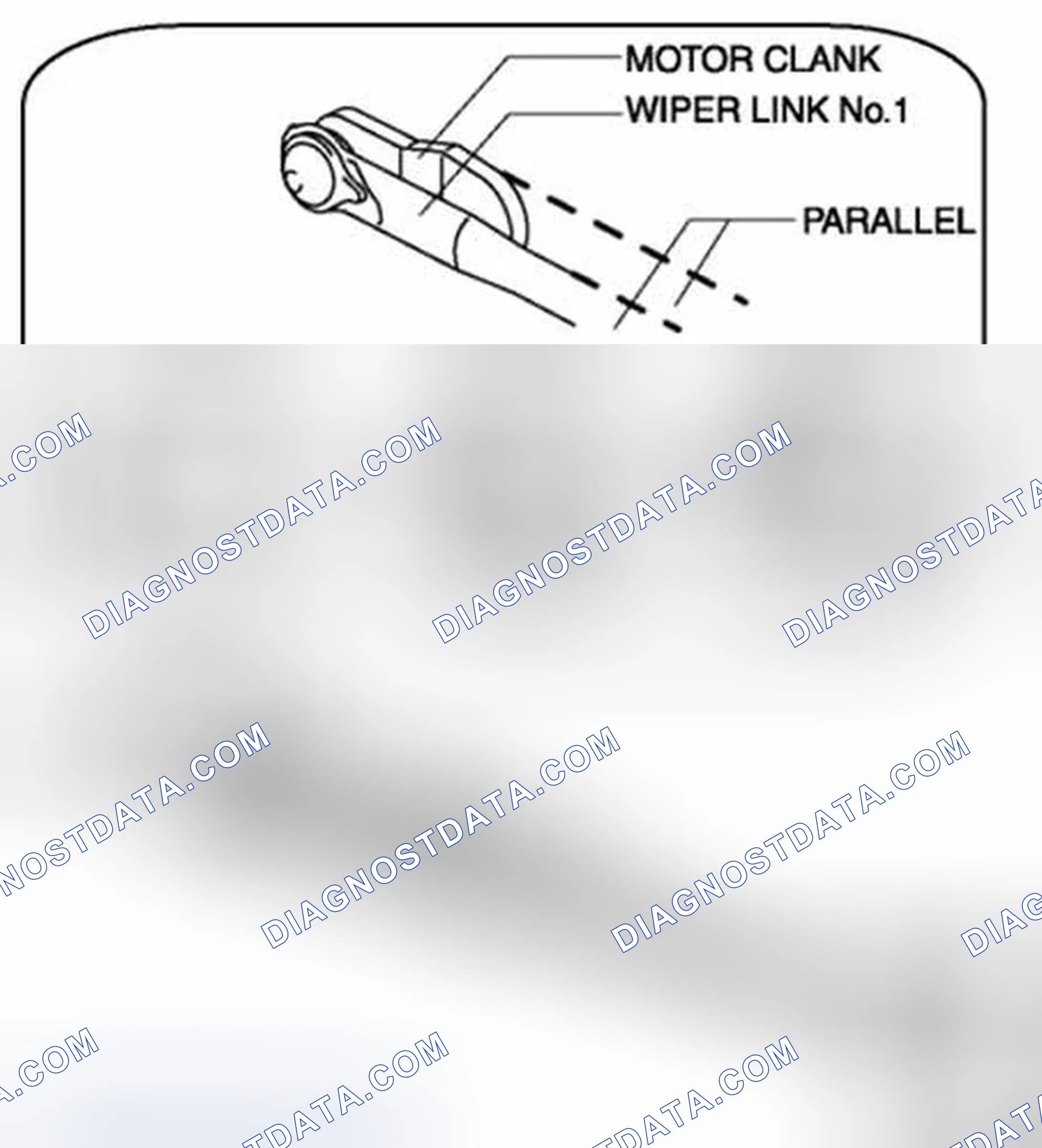 Scheme 13: Windshield Wiper Motor Assembly Note