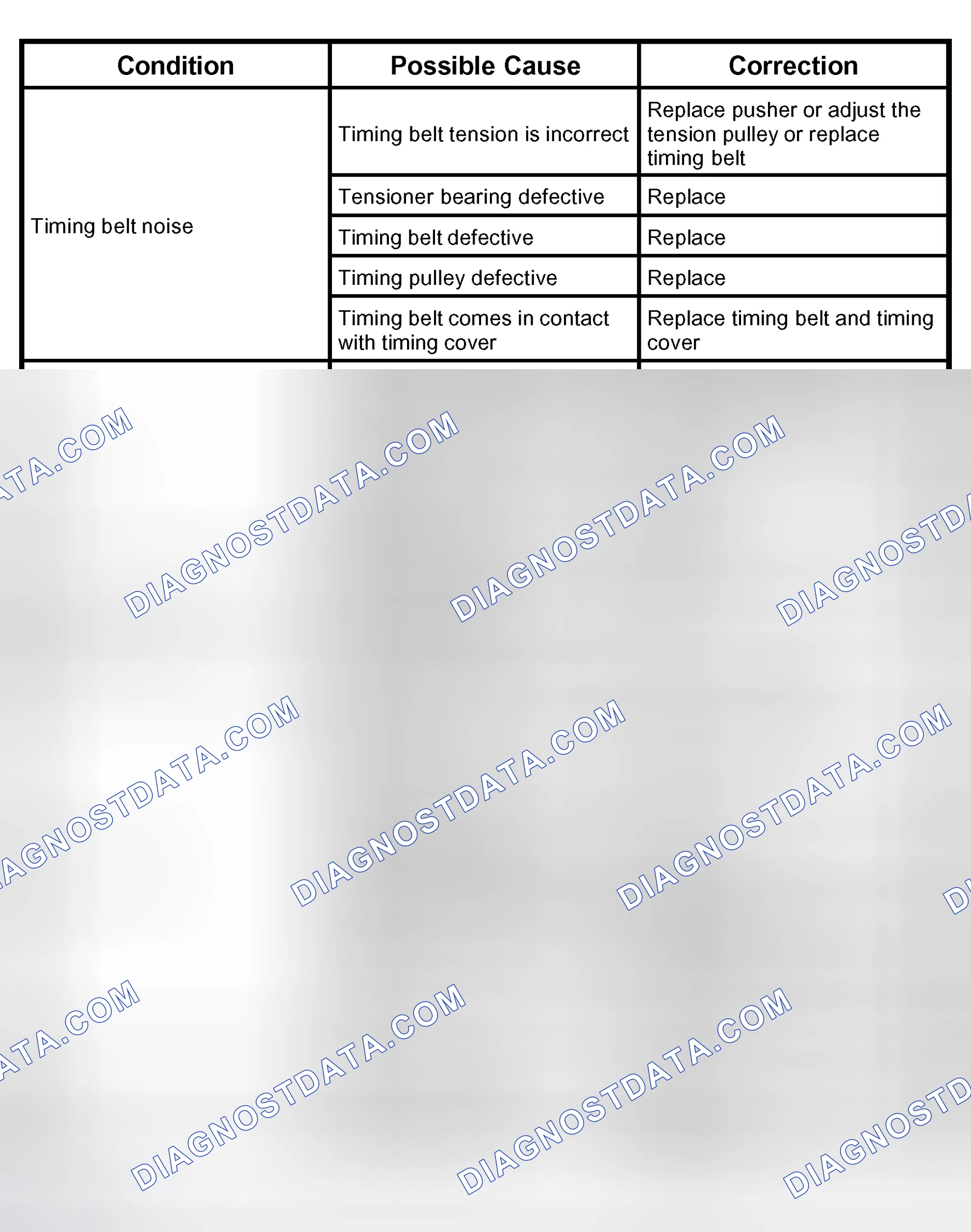 Scheme 19: Troubleshooting Procedure For Slapping Or Hitting ETC Noise
