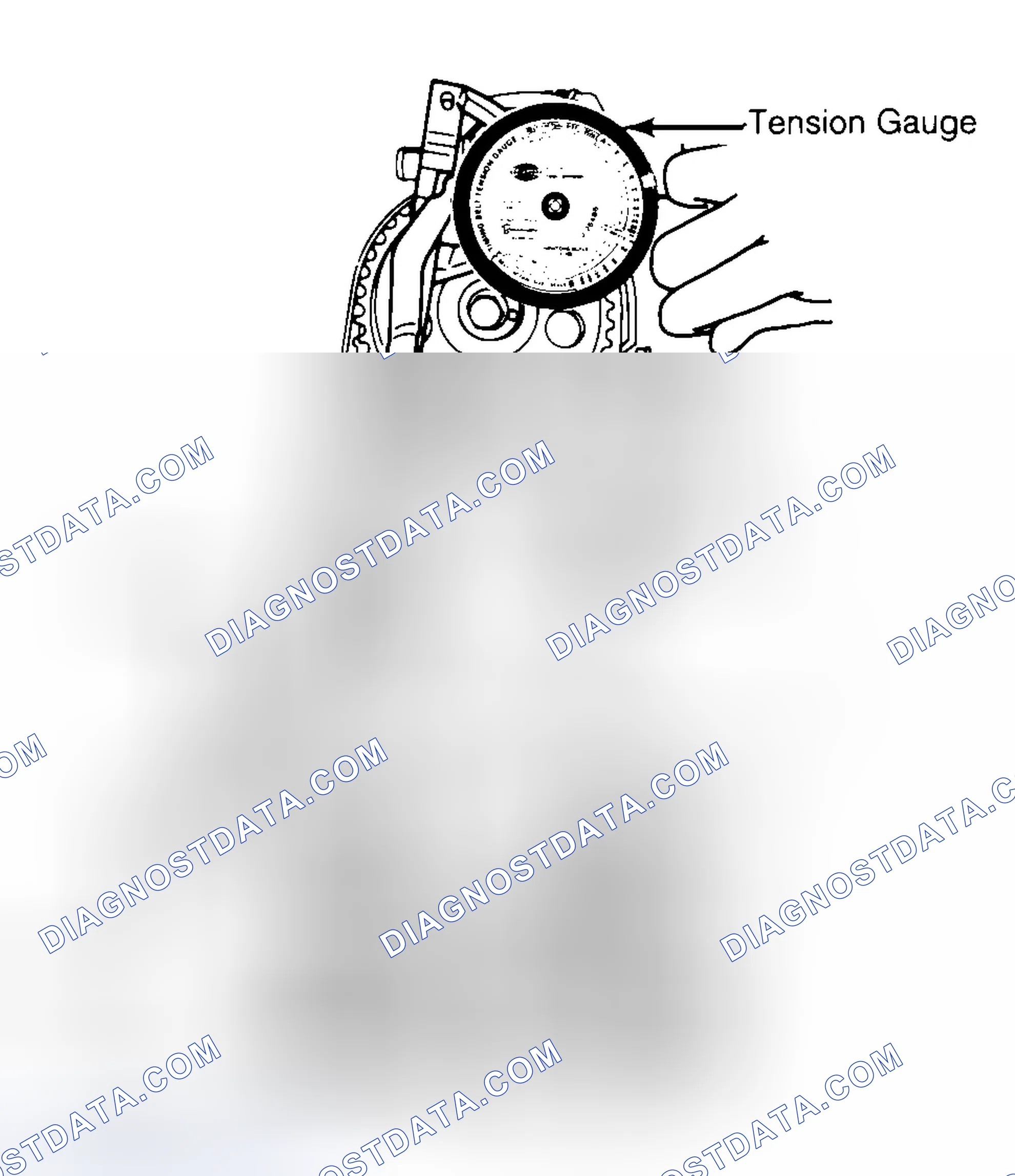 Scheme 3: Adjusting Typical Timing Belt Tension
