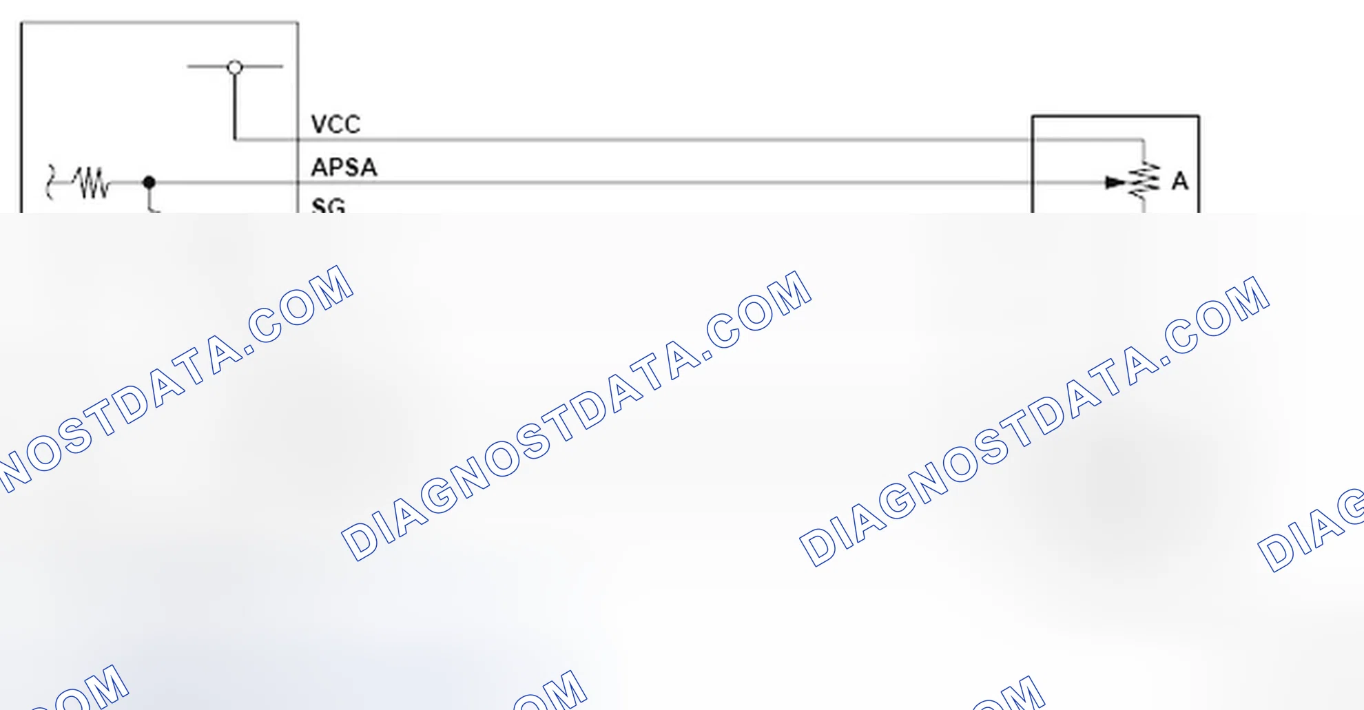 Scheme 144: Accelerator Pedal Position Sensor - Circuit Diagram