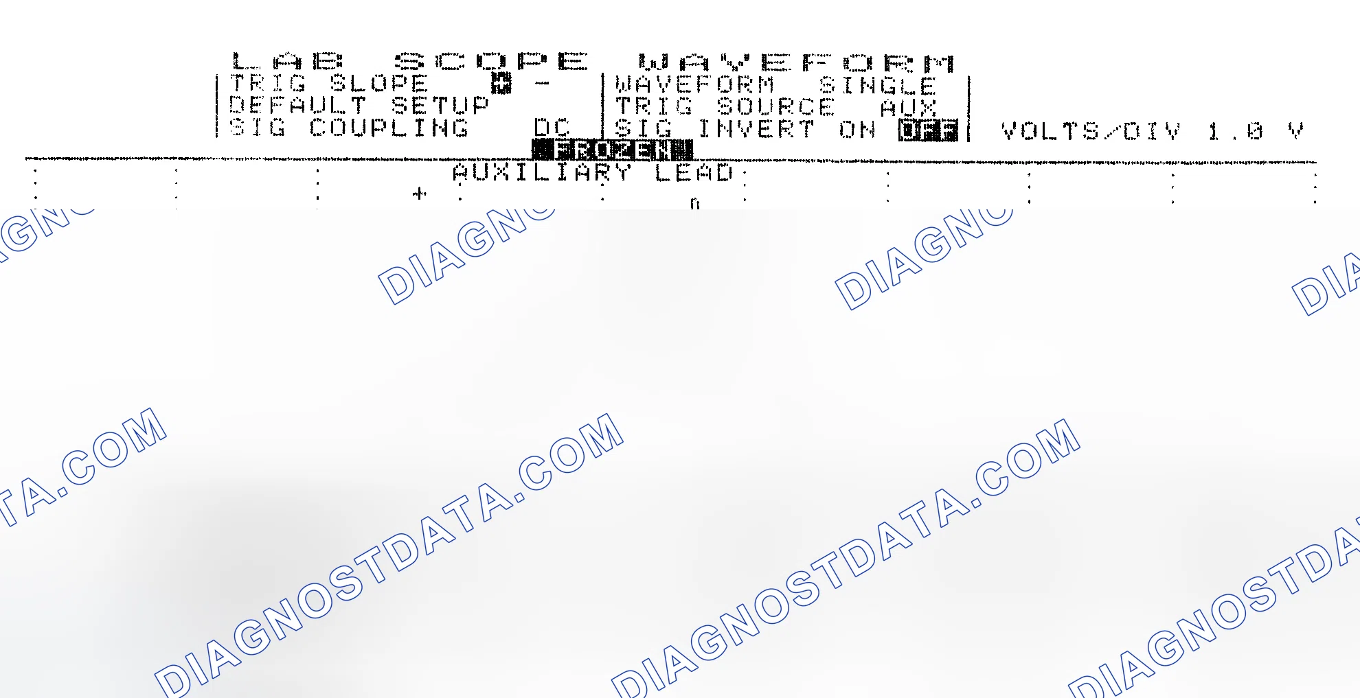 Scheme 19: Single Injector w/Excessive Current Flow - Current Pattern