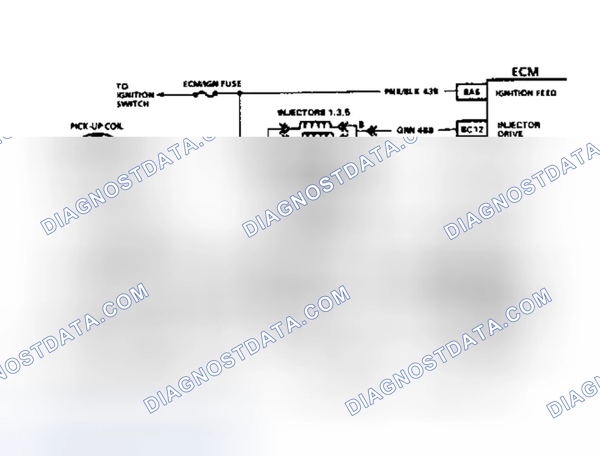 Scheme 117: Code 42 Schematic (3.1L) Electronic Spark Timing