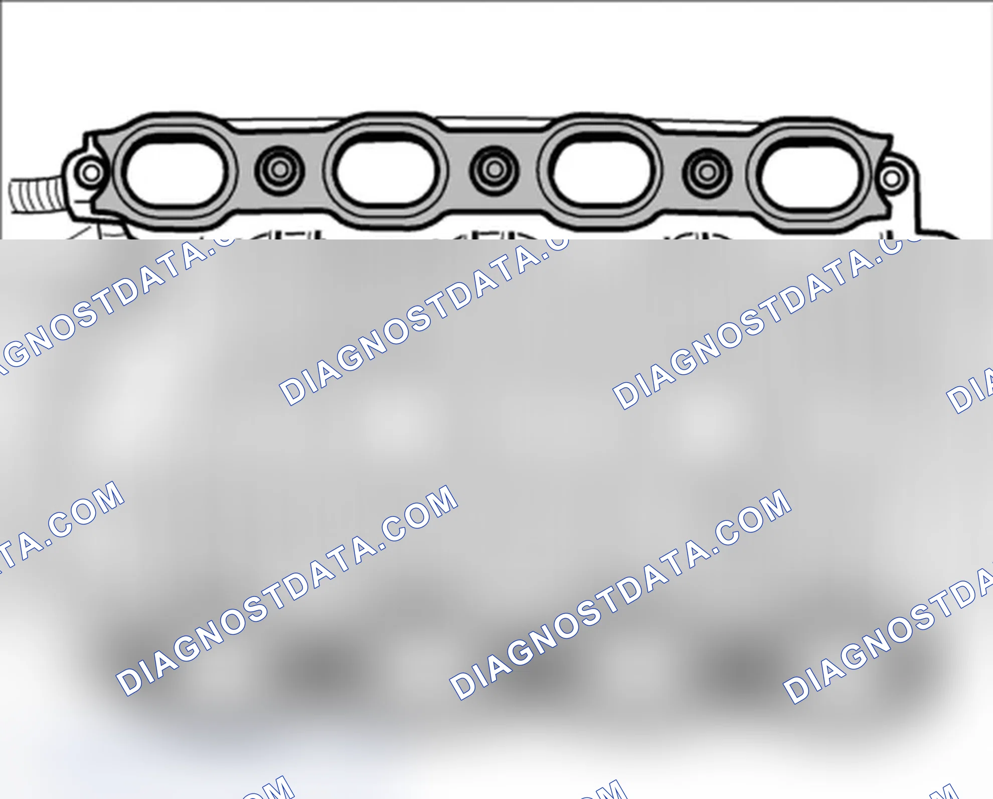 Scheme 100: Installing intake-air distributor