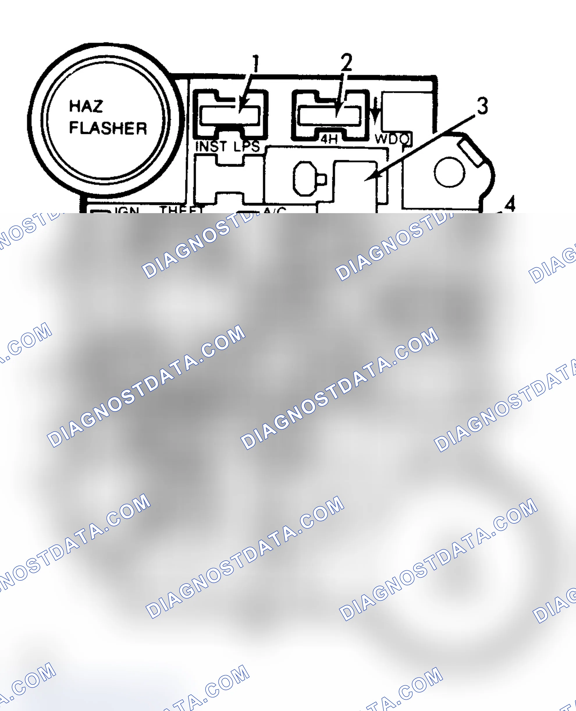 Scheme 2: Fuse Block for Caprice, Caballero, El Camino, Impala, Malibu and Monte Carlo