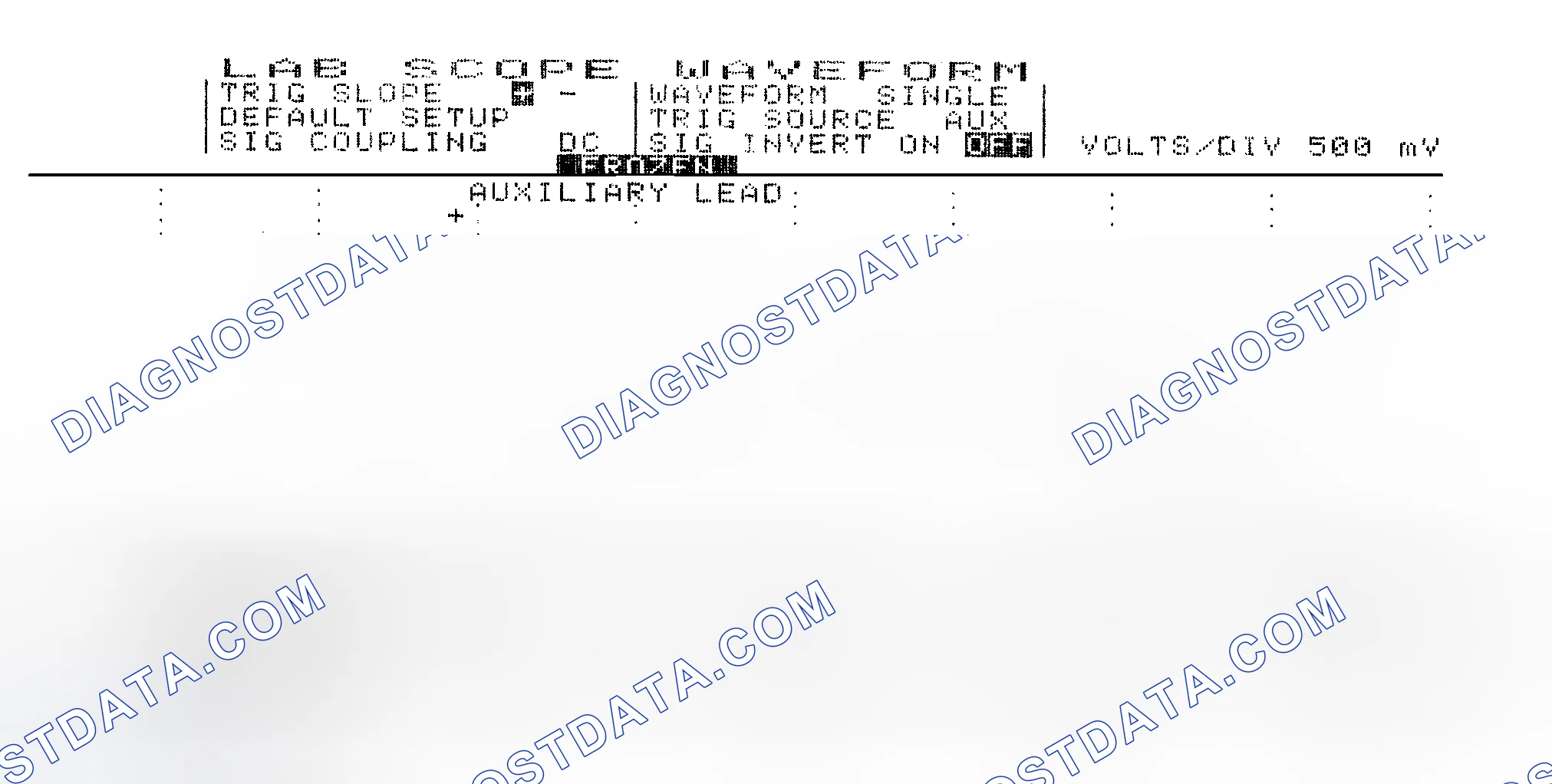 Scheme 14: Single Injector w/Excessive Current Flow - Current Pattern