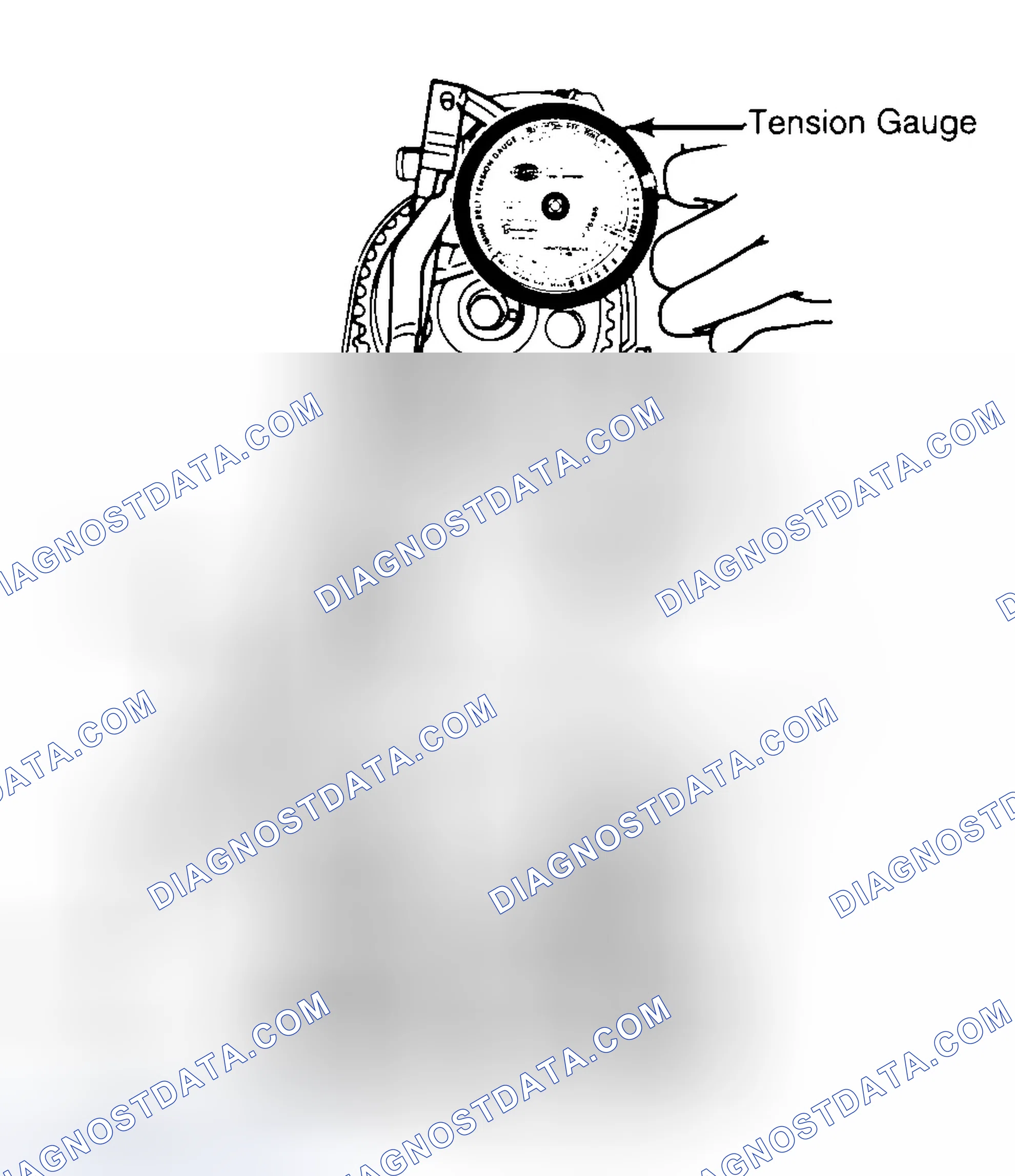 Scheme 3: Adjusting Typical Timing Belt Tension