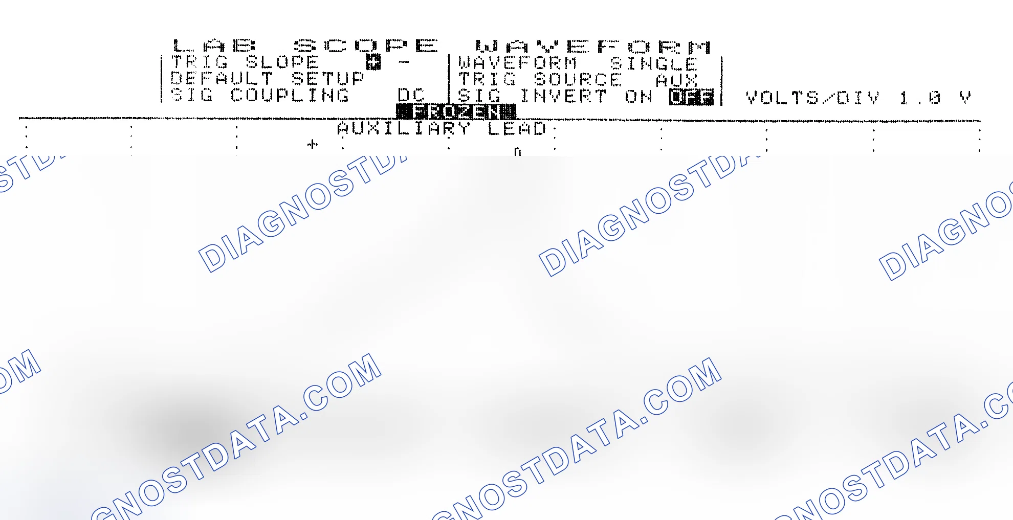Scheme 19: Single Injector w/Excessive Current Flow - Current Pattern