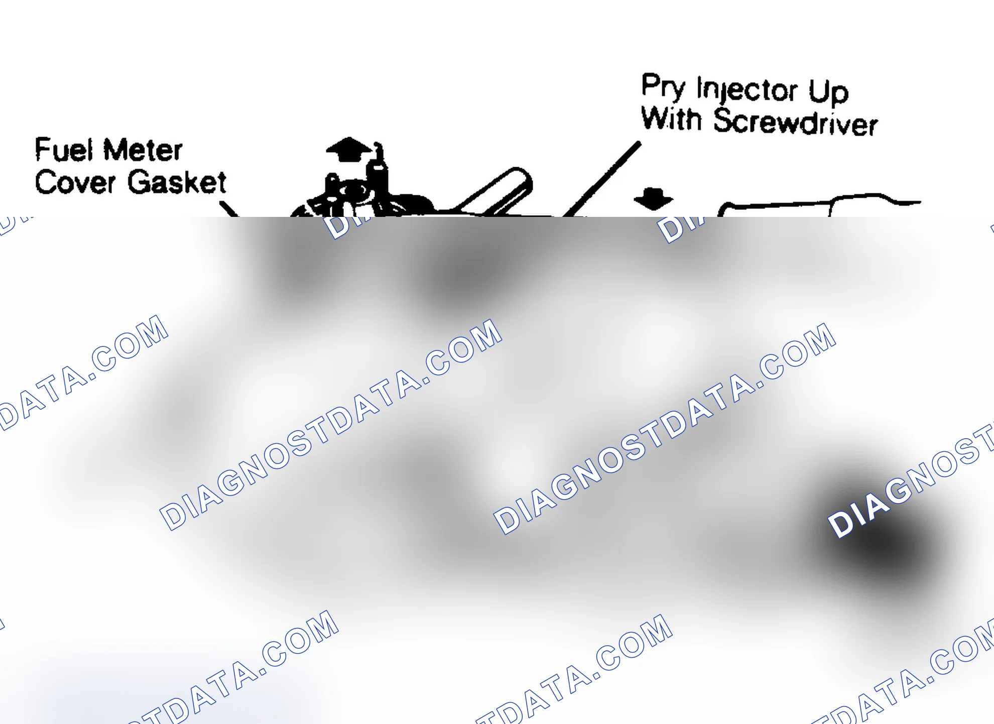 Scheme 6: Removing Fuel Injector Assembly