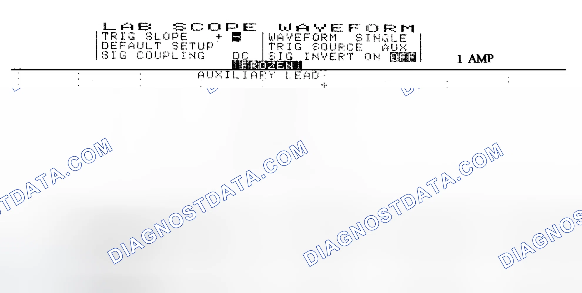 Scheme 20: Single Injector w/Normal Current Flow - Current Pattern