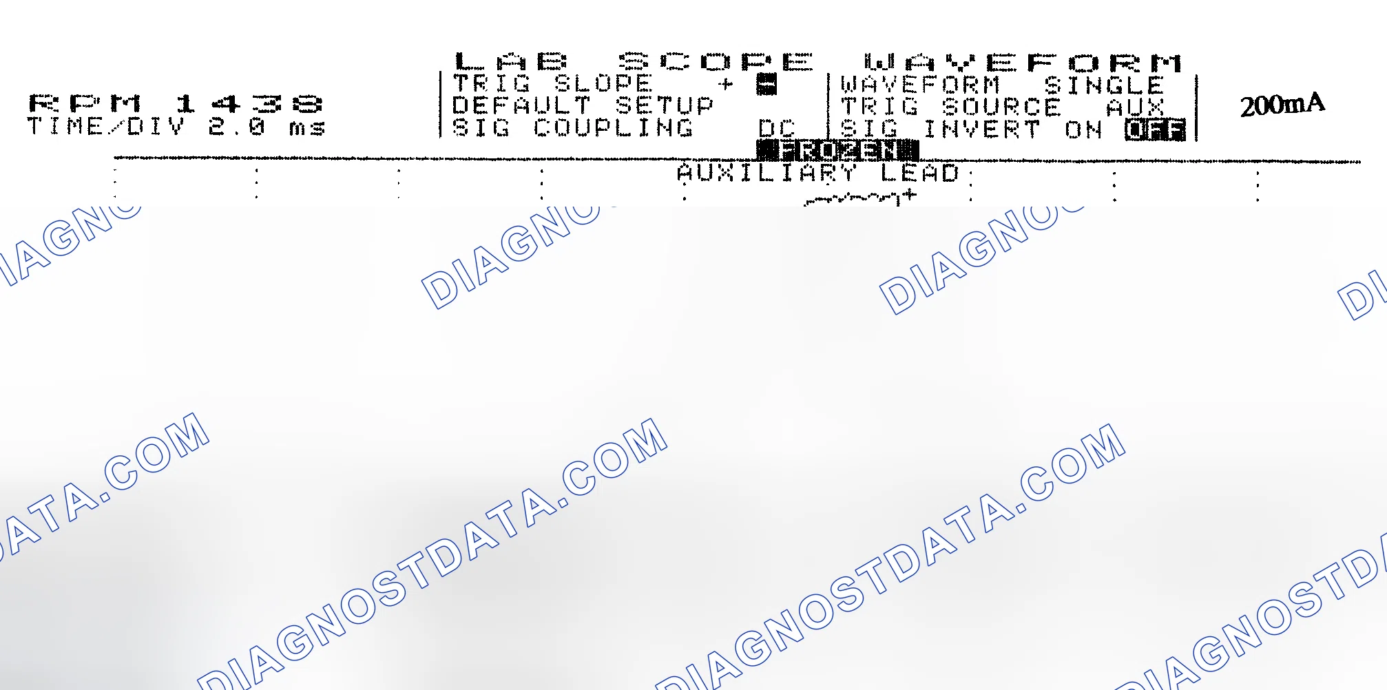 Scheme 15: Single Injector w/Normal Current Flow - Current Pattern