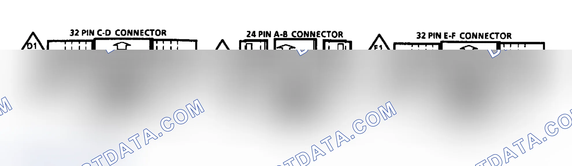Scheme 424: ECM TERMINAL ID (3.3L VIN N, "A" BODY)