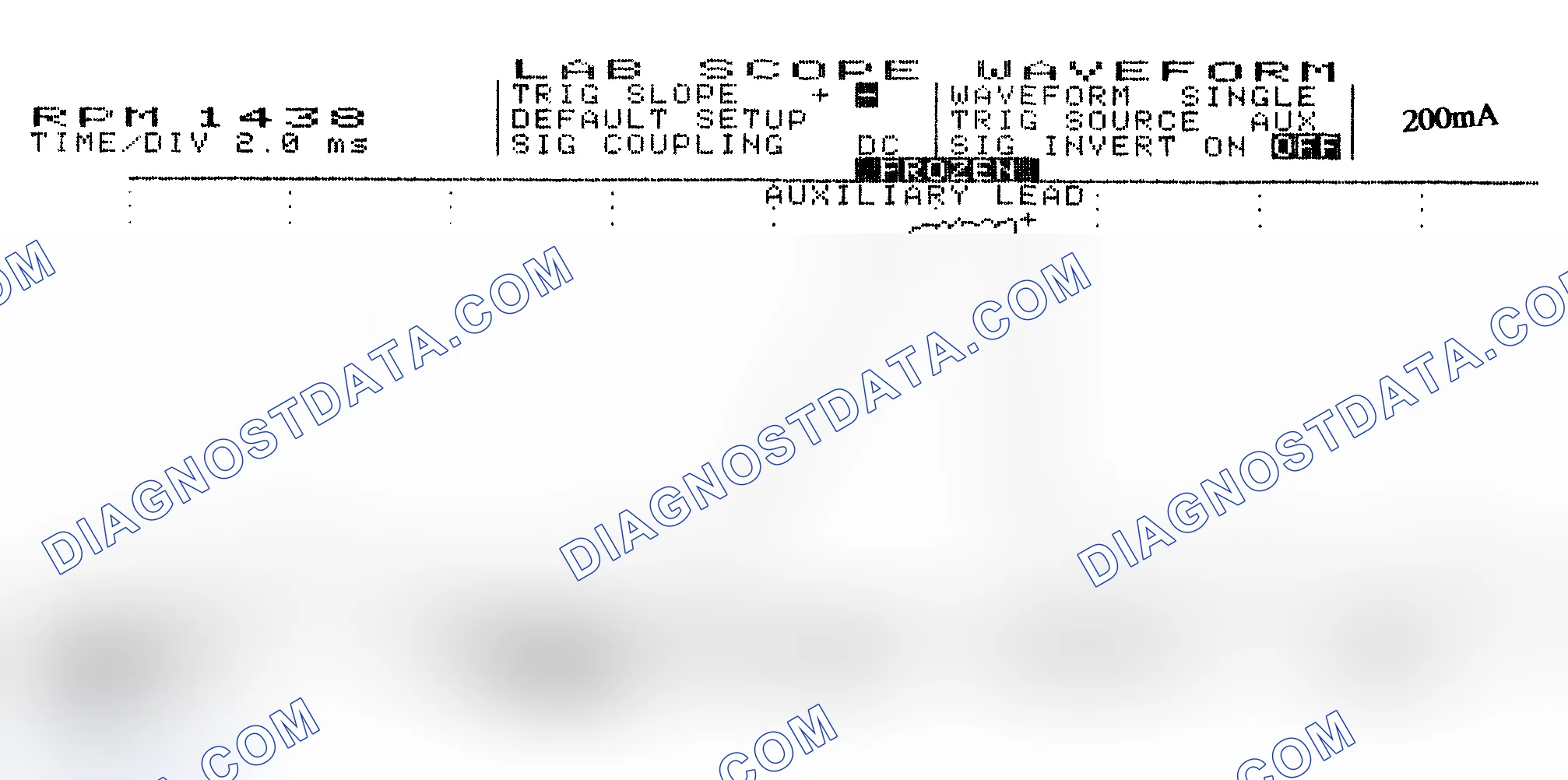 Scheme 15: Single Injector w/Normal Current Flow - Current Pattern