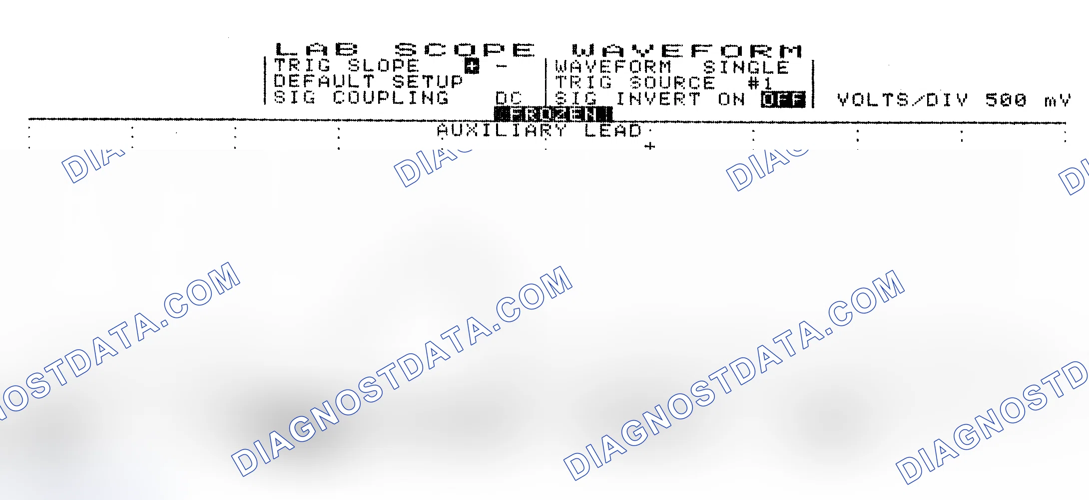 Scheme 10: Single Injector w/Excessive Current Flow - Current Pattern