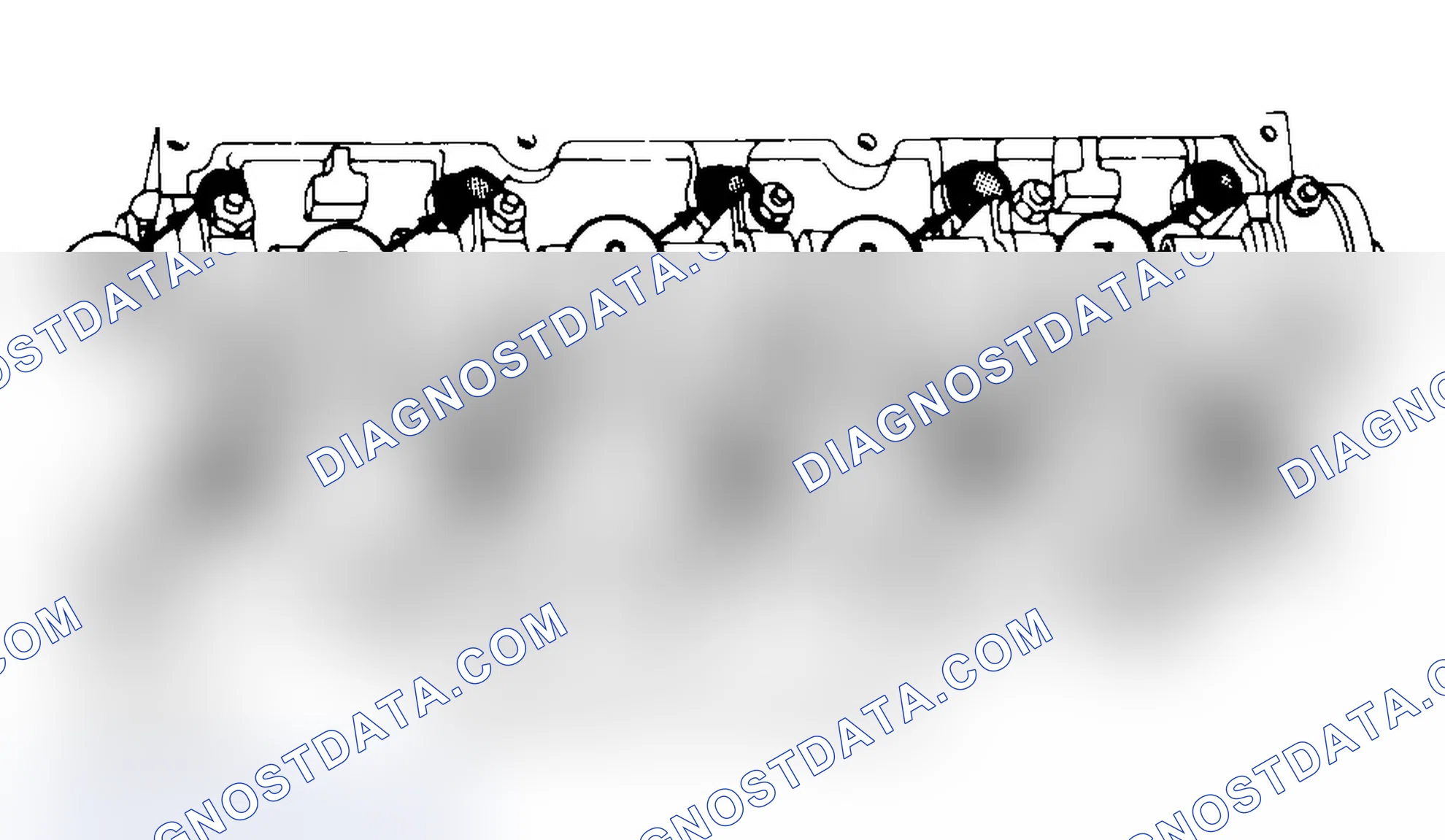 Scheme 3: Typical Cylinder Head Tightening or Loosening Sequence