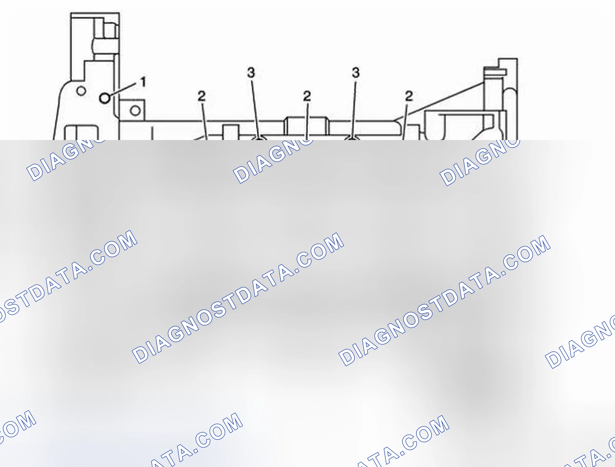 Scheme 341: Engine Block - Top View