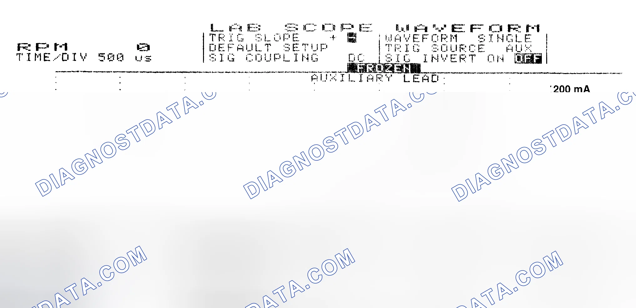 Scheme 17: Single Injector w/Normal Current Flow - Current Pattern
