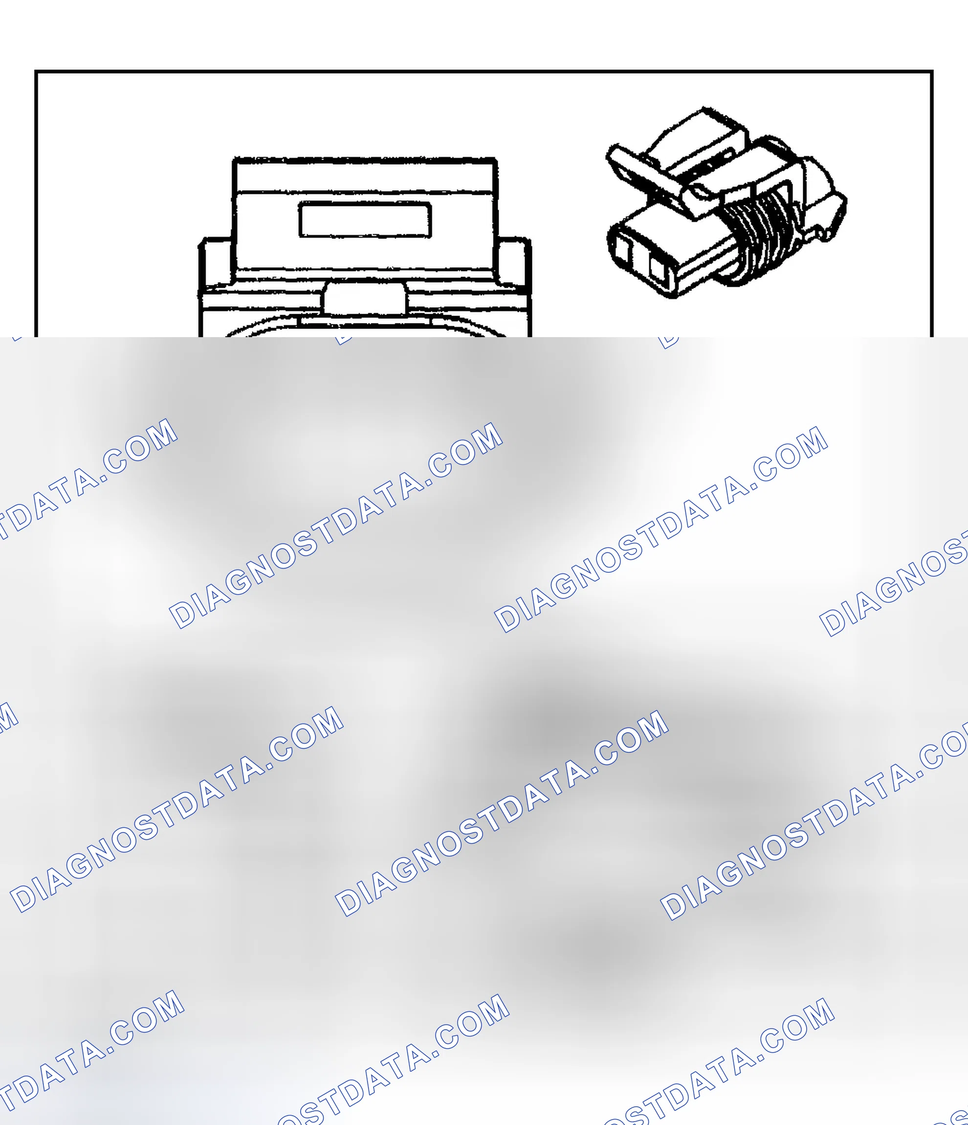 Scheme 5: Cooling System Connector End Views