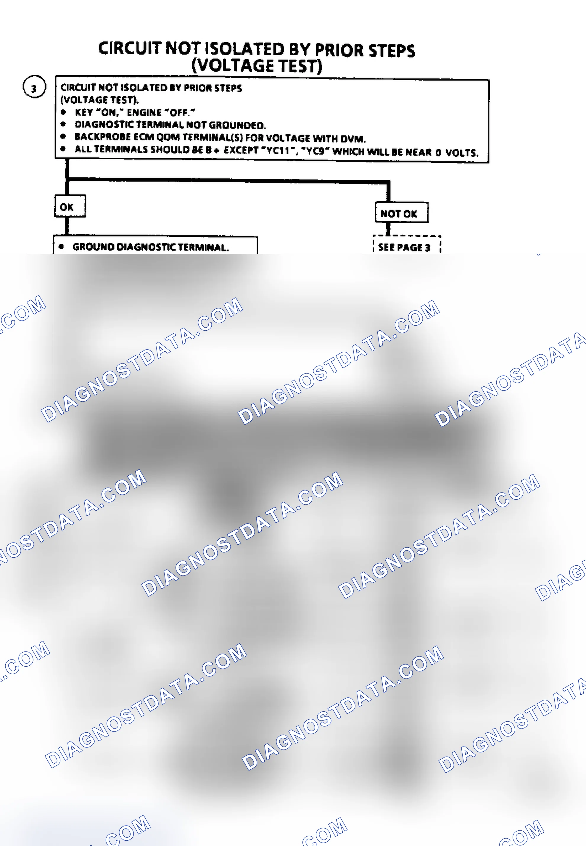 Scheme 60: Code 26: Quad-Driver Circuit Flow Chart (2 of 3) (3.8L)