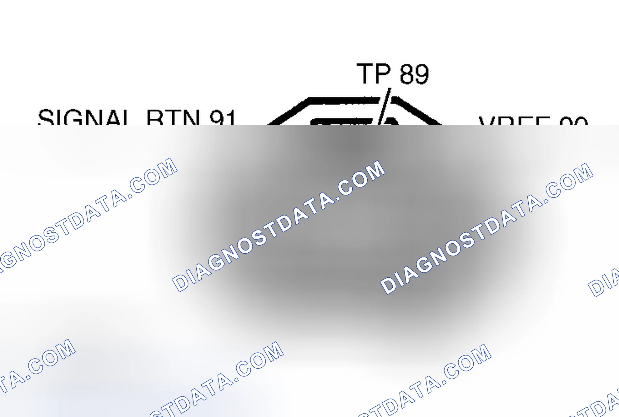 Scheme 318: Temp Sensor Circuits & Connector Terminals