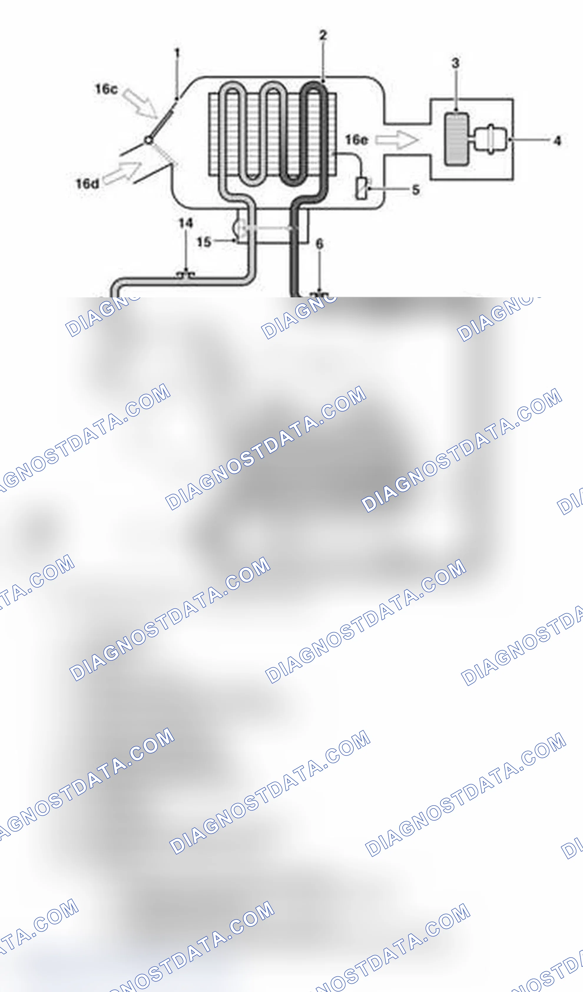 Scheme 53: A/C SYSTEM SCHEMATIC LAYOUT