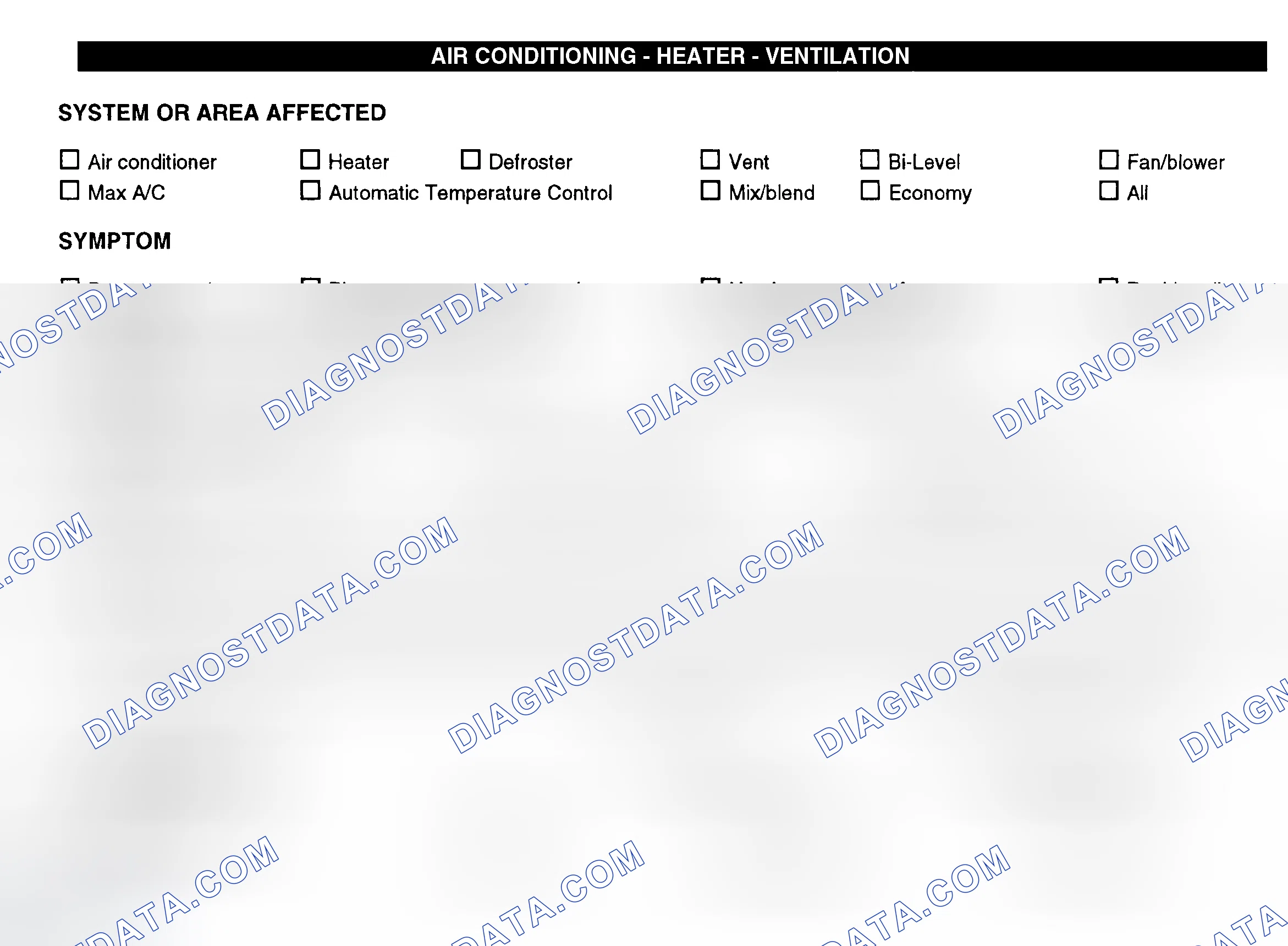 Scheme 8: Air Conditioning, Heater & Ventilation