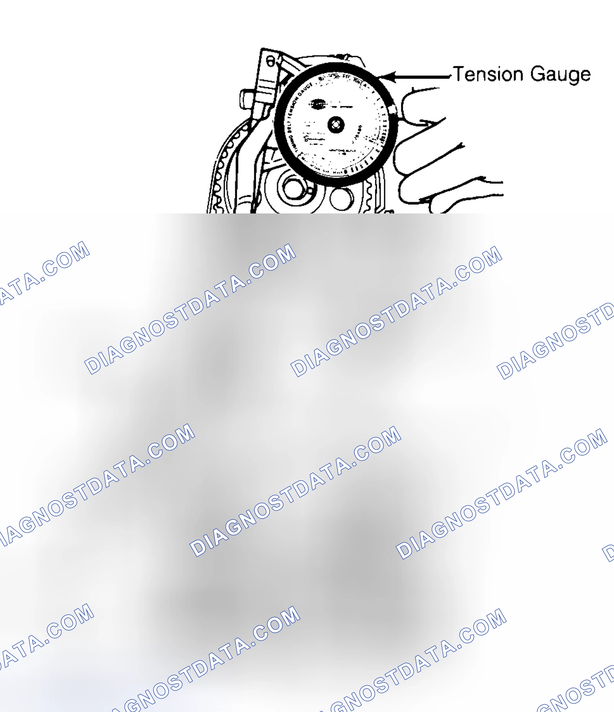 Scheme 3: Adjusting Typical Timing Belt Tension