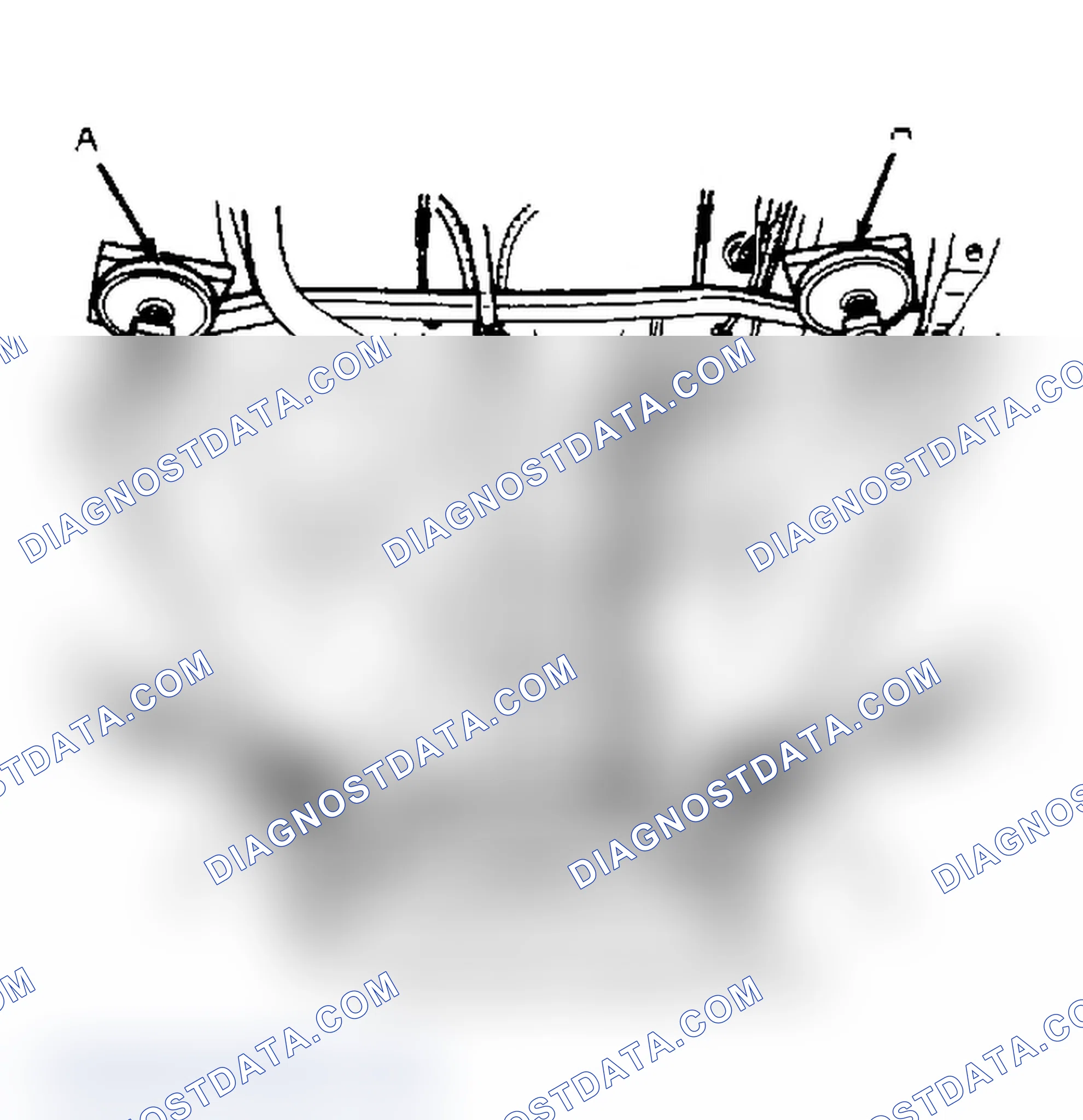 Scheme 7: Lifting Points (Monaco & Premier) Courtesy of Chrysler Motors.