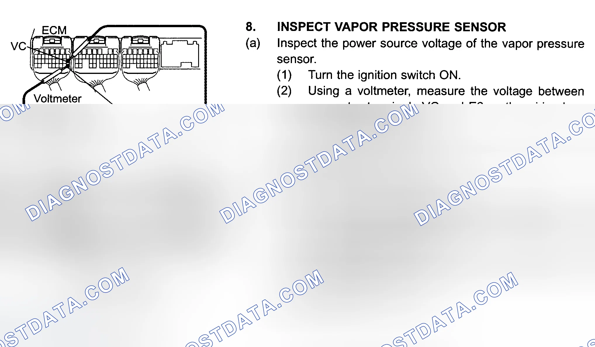 Scheme 663: Vapor Pressure Sensor (4Runner 4.0L)