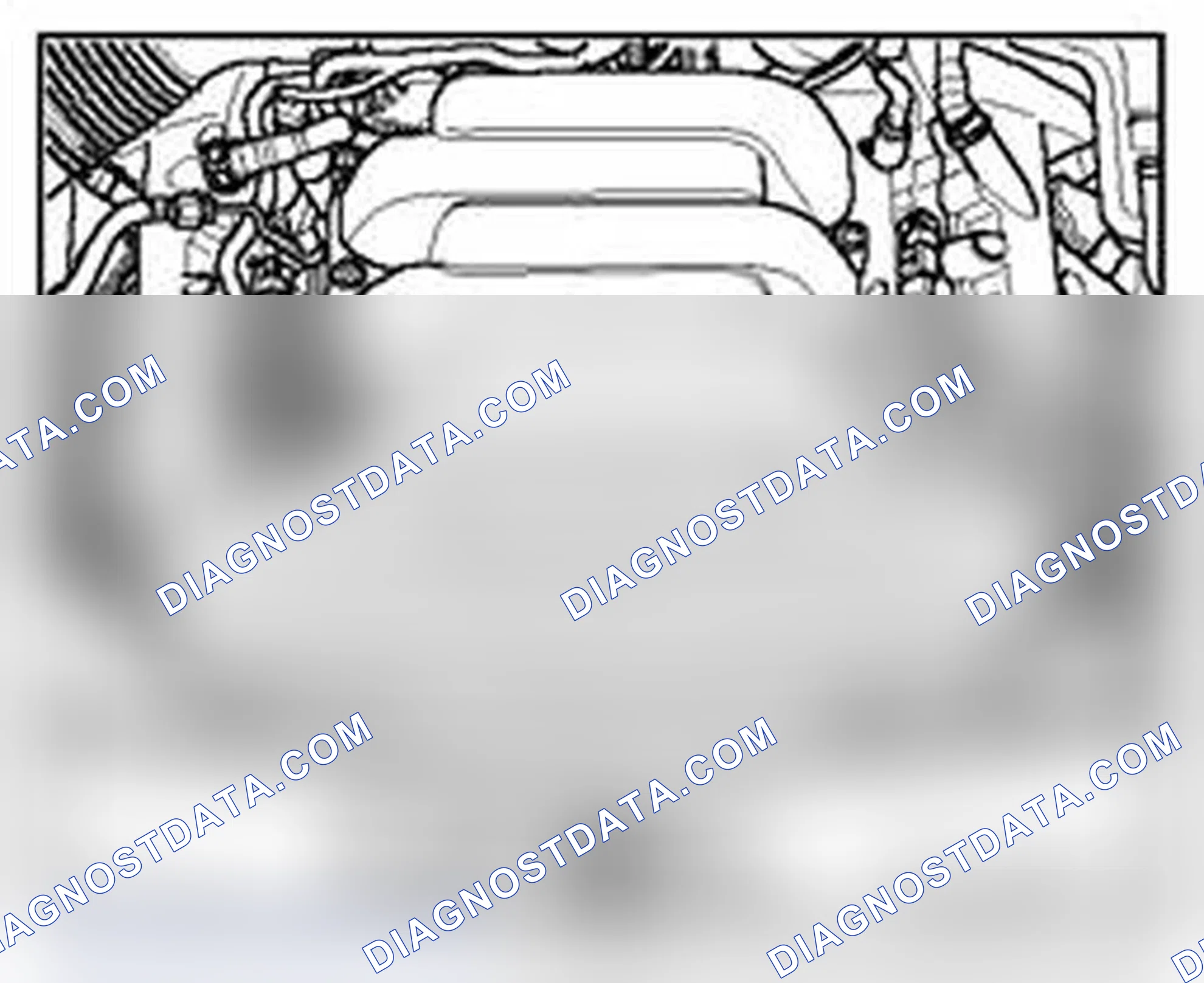 Scheme 715: Intake manifold upper-part, removing and installing